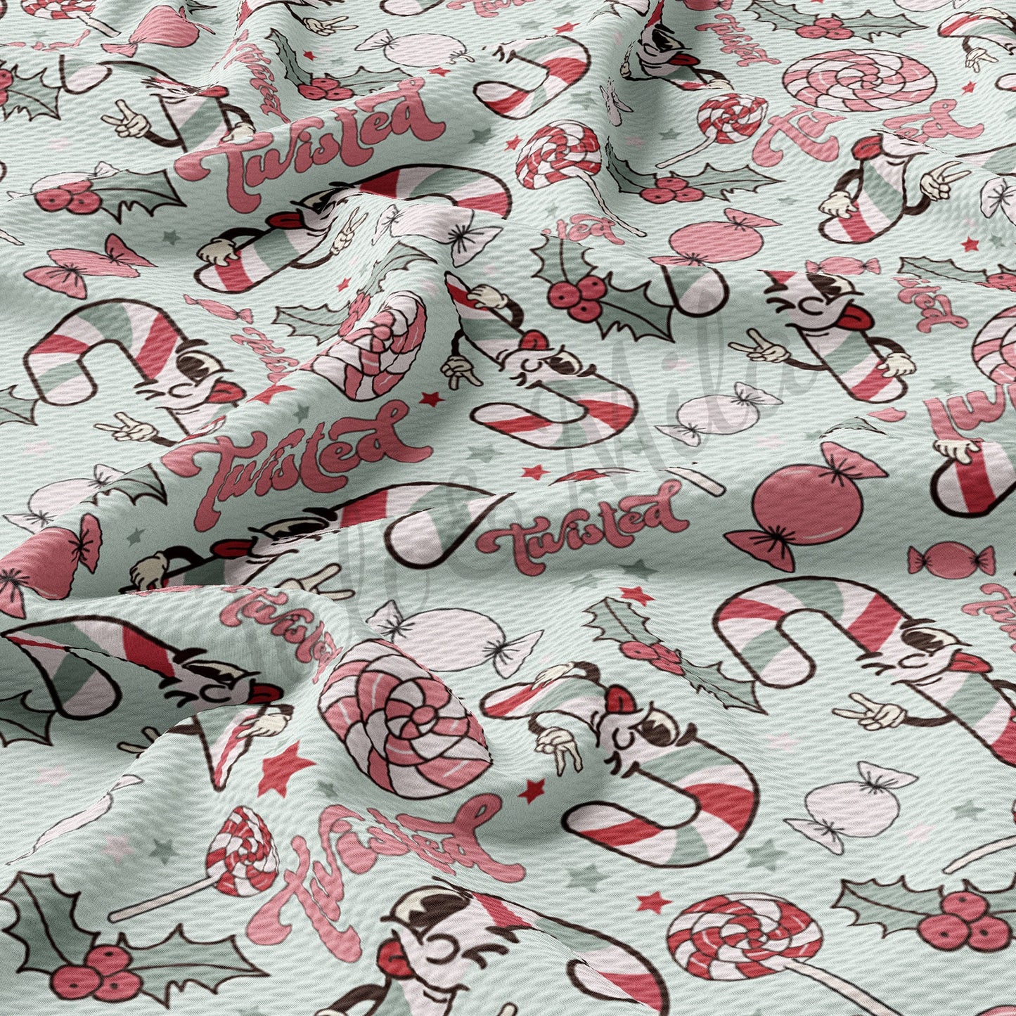 Christmas Bullet Textured Fabric AA1022