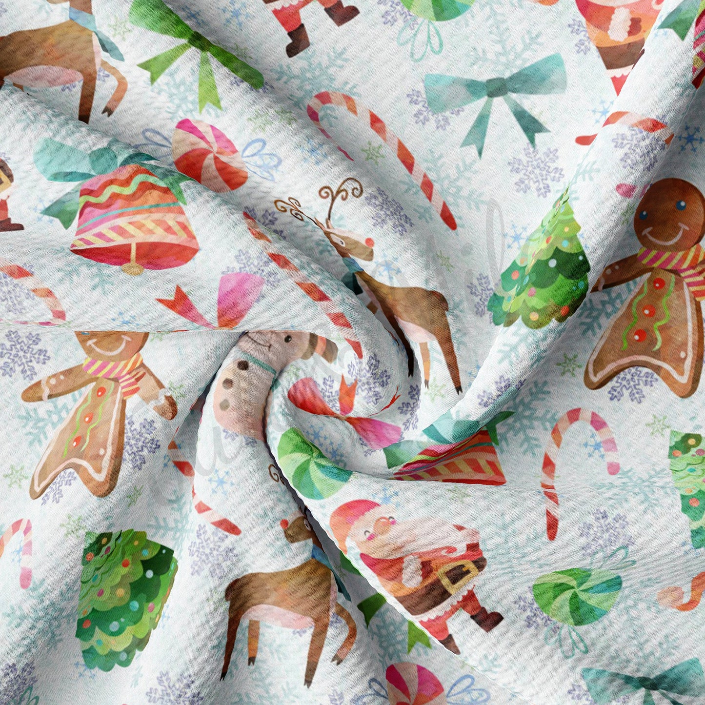 Christmas Bullet Textured Fabric AA1024