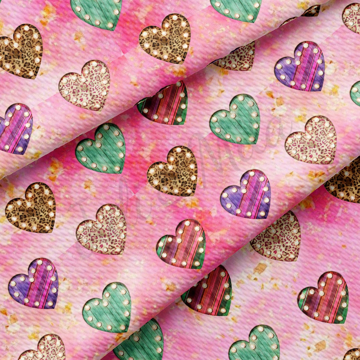Valentines Day Bullet Textured Fabric A1027