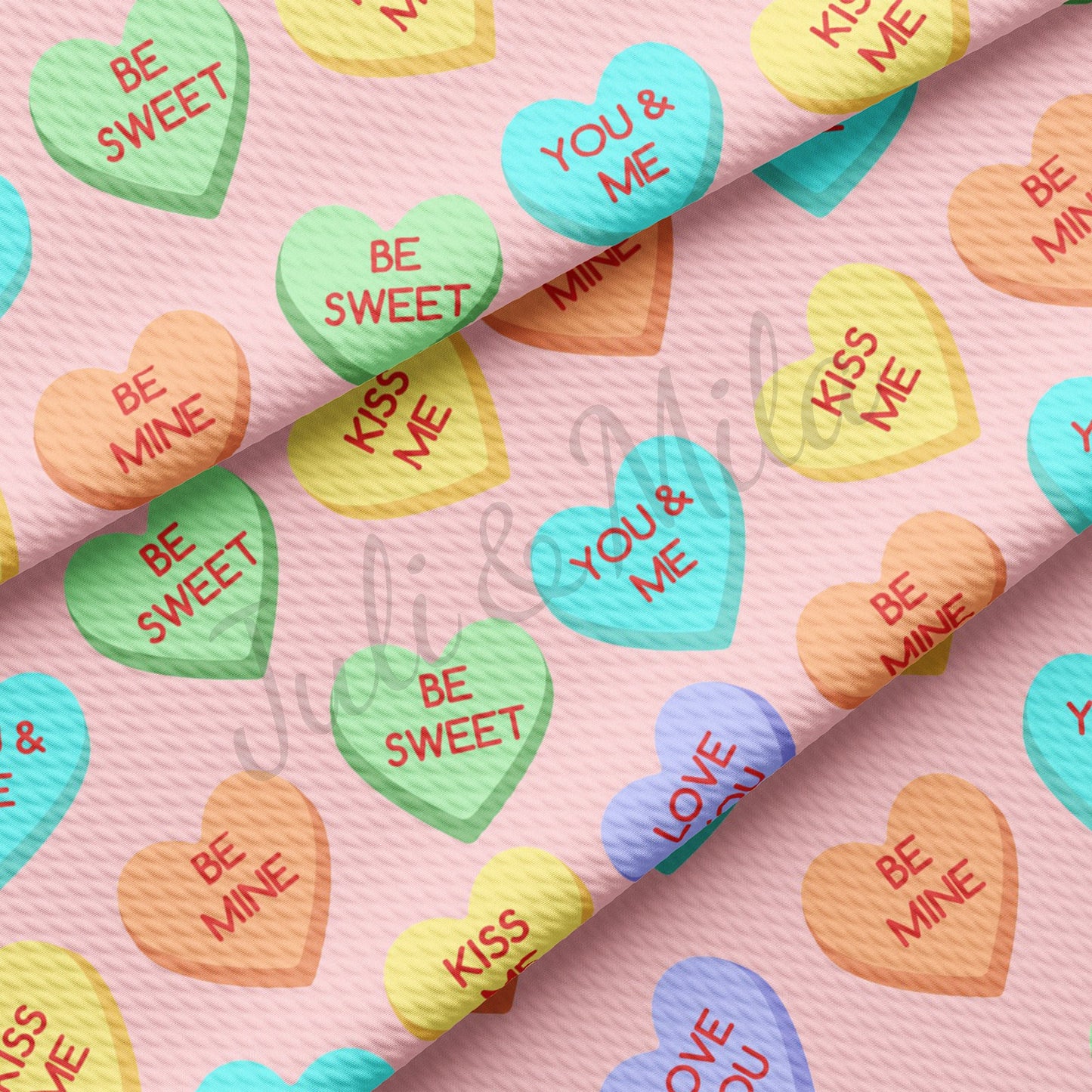 Valentines Day Bullet Textured Fabric AA1055