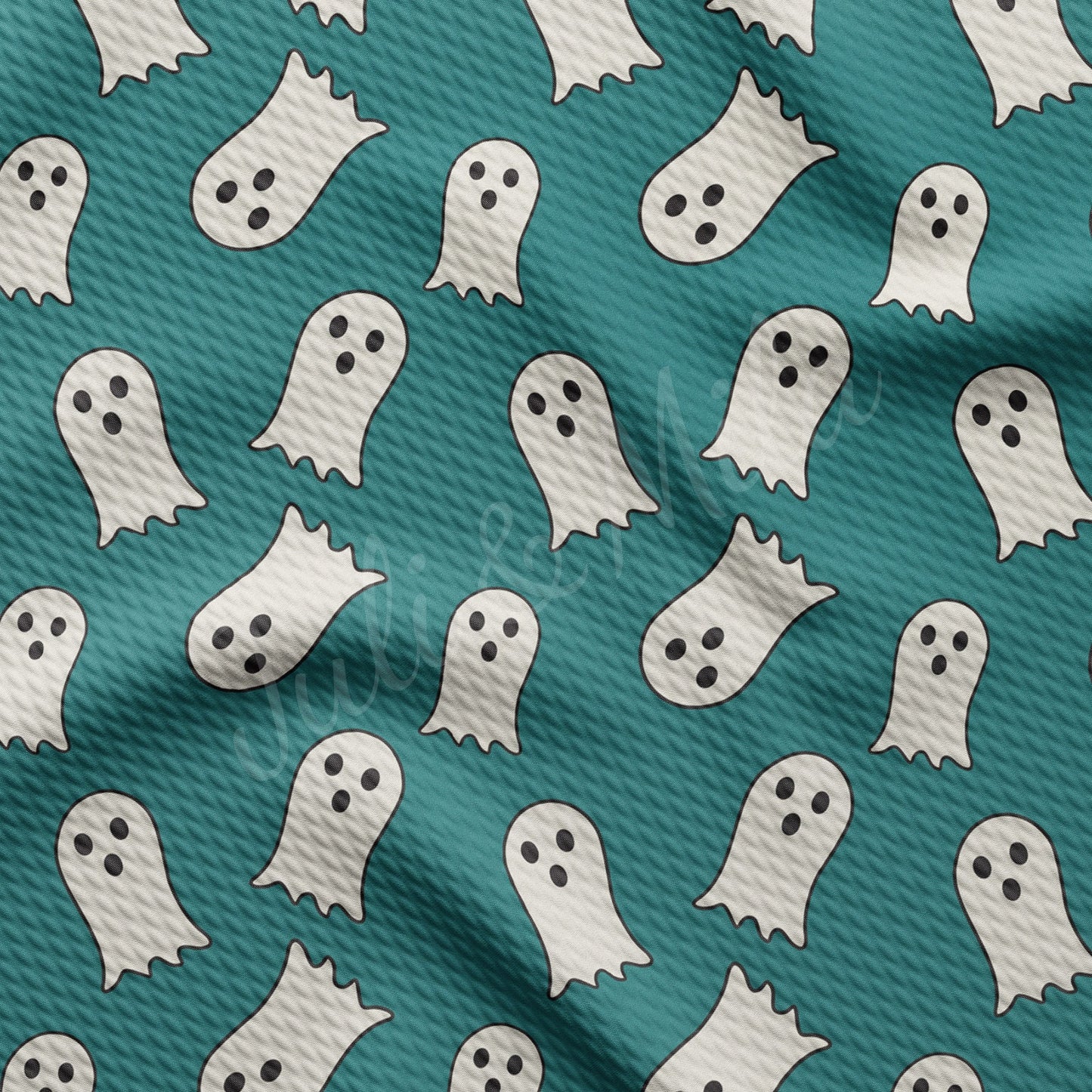Halloween Ghost  Bullet Textured Fabric AA1062