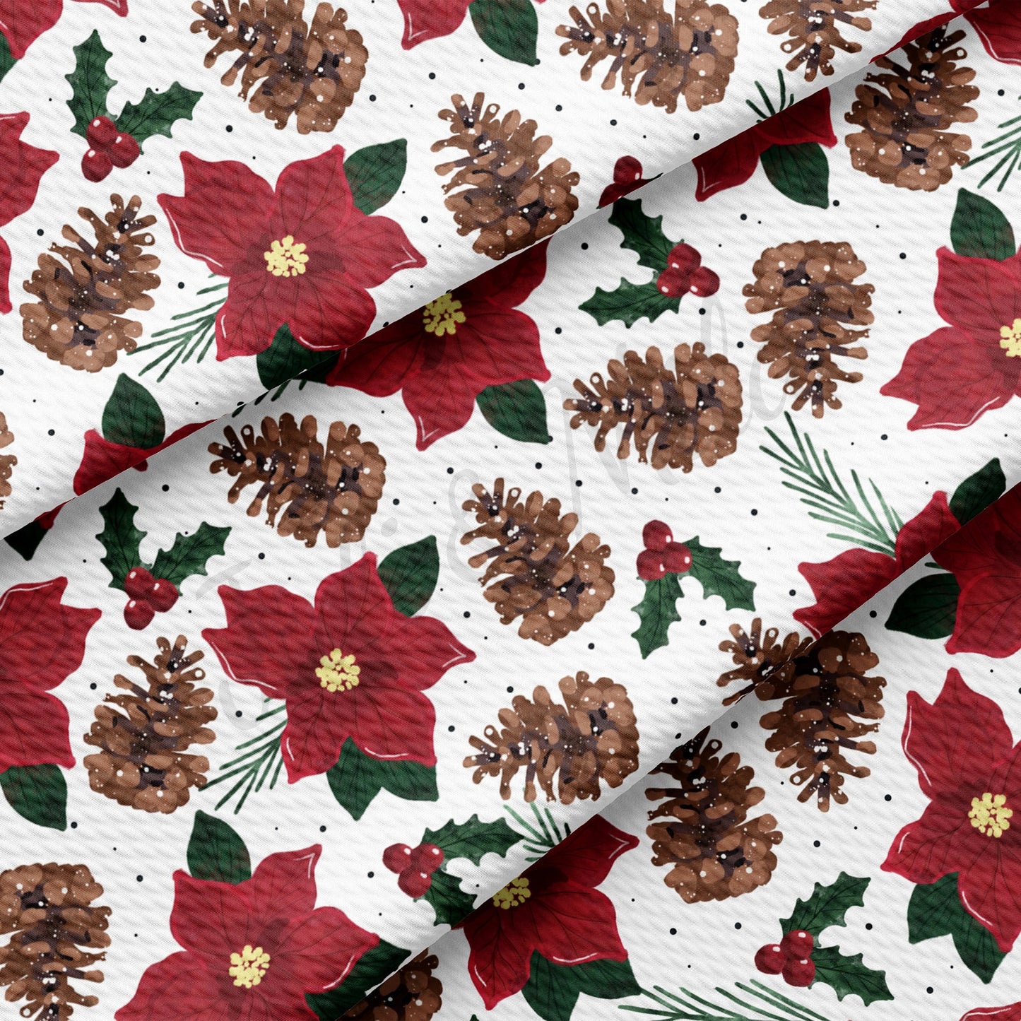 Christmas  Bullet Textured Fabric AA939