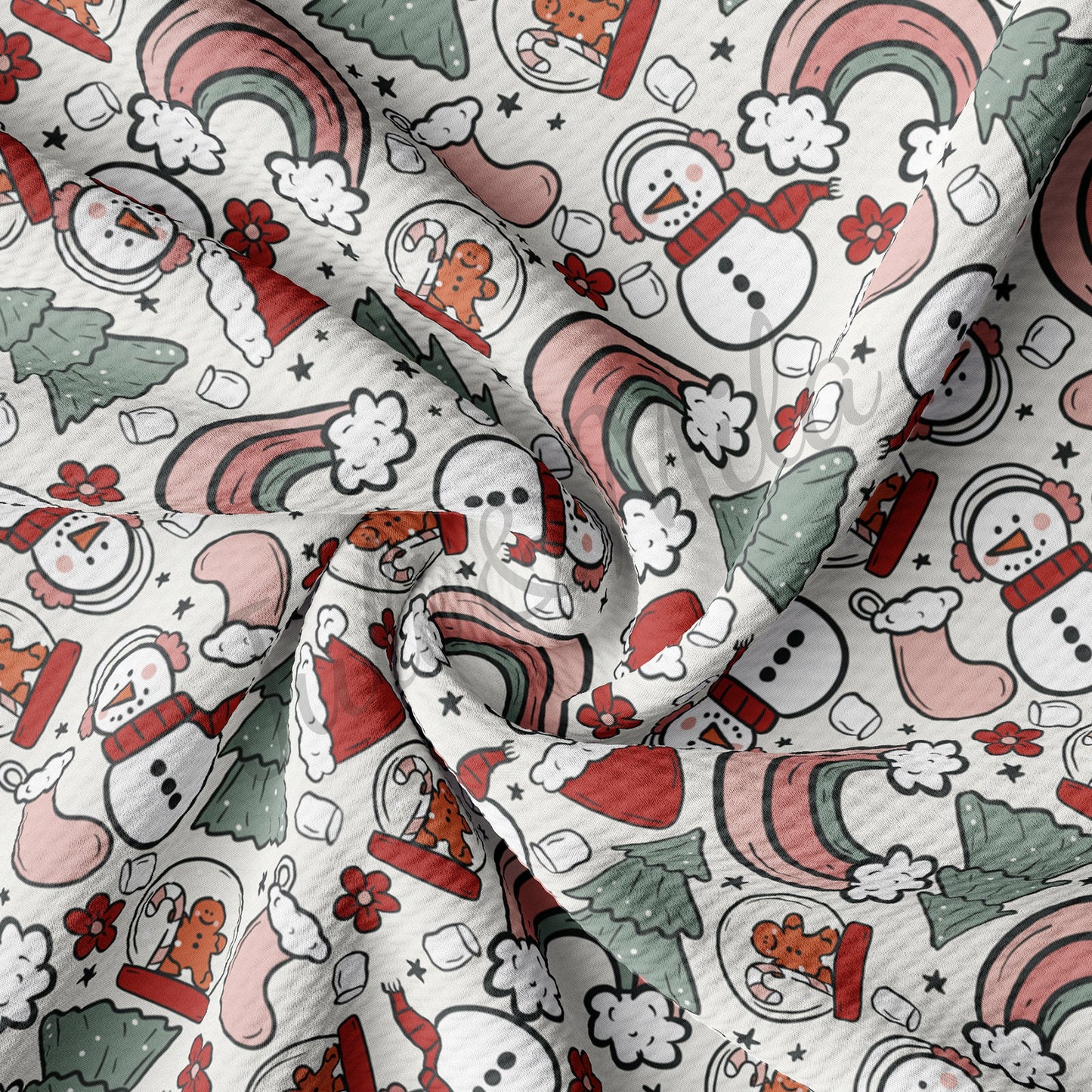 Christmas  Bullet Textured Fabric AA947