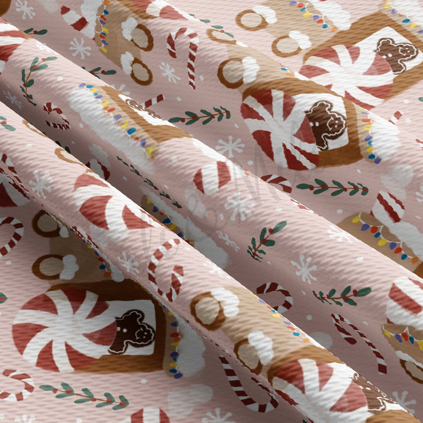 Christmas Bullet Textured Fabric AA966