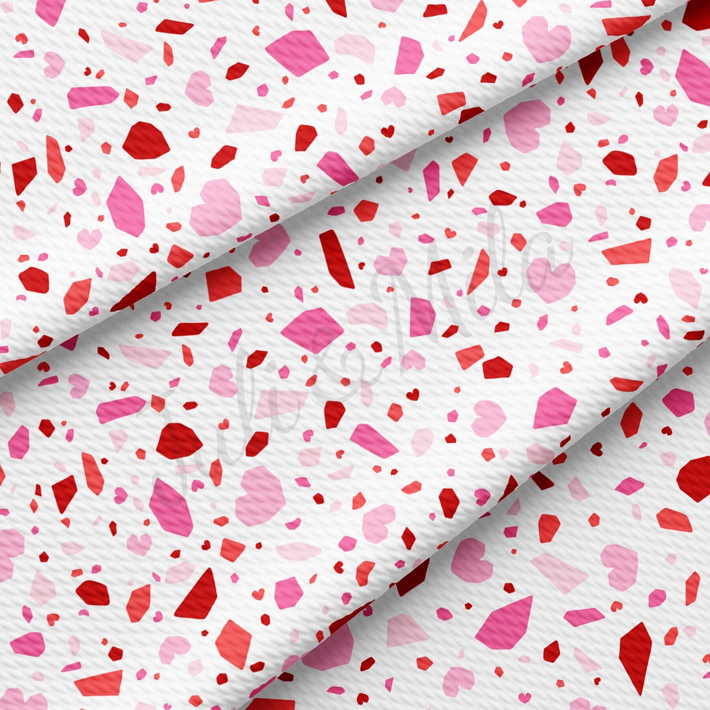Valentines Day Bullet Textured Fabric  AA970