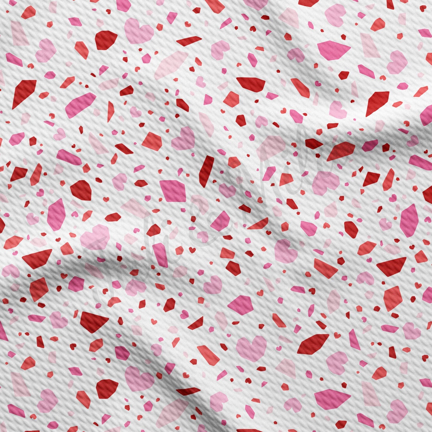 Valentines Day Bullet Textured Fabric  AA970