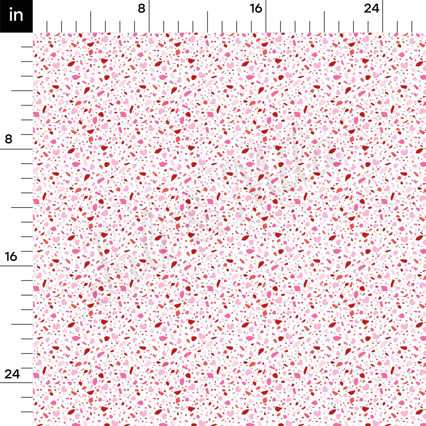 Valentines Day Bullet Textured Fabric  AA970