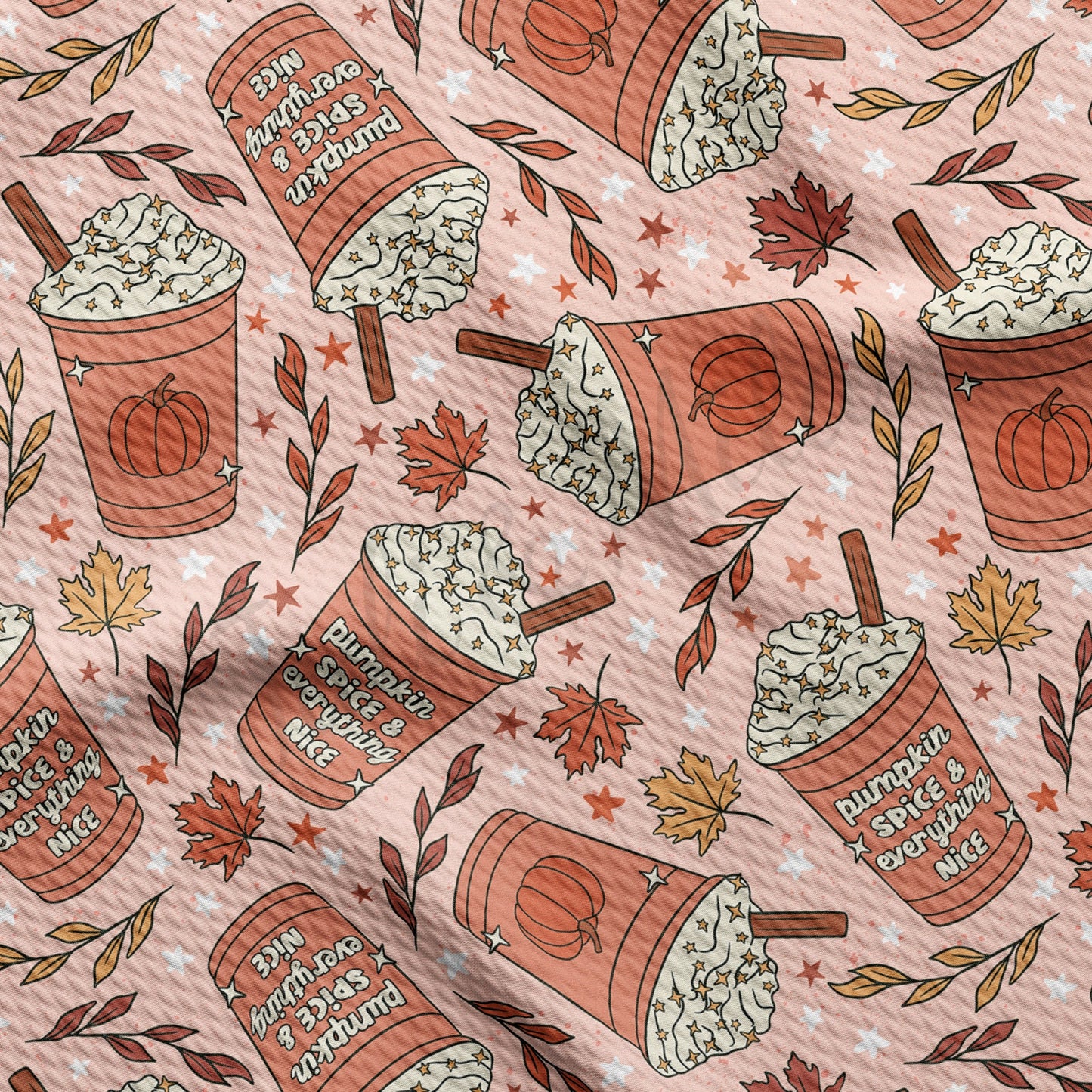 Pumpkin Bullet Textured Fabric AA954