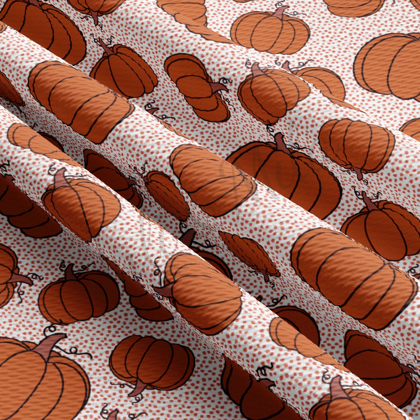 Pumpkin Bullet Textured Fabric AA989