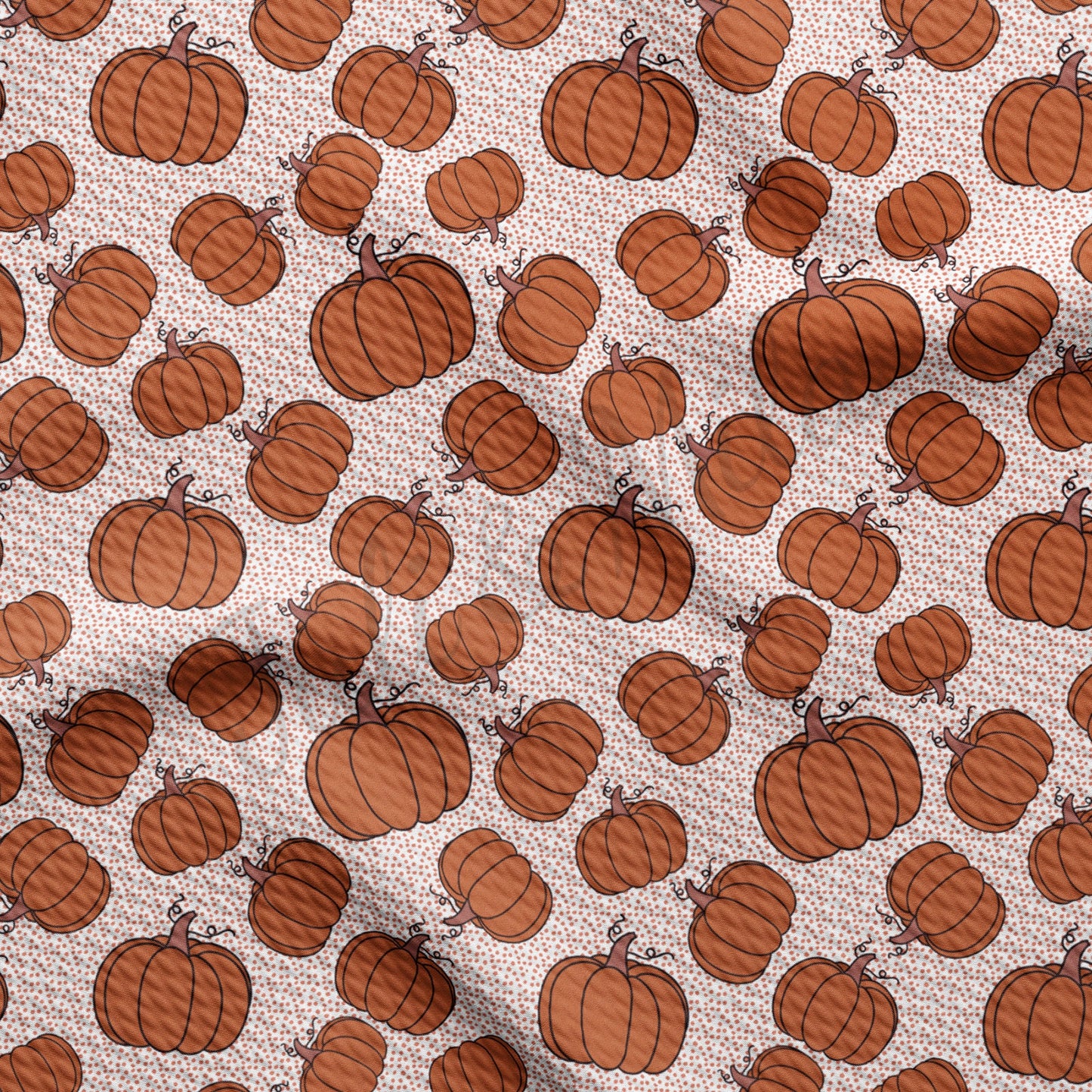 Pumpkin Bullet Textured Fabric AA989
