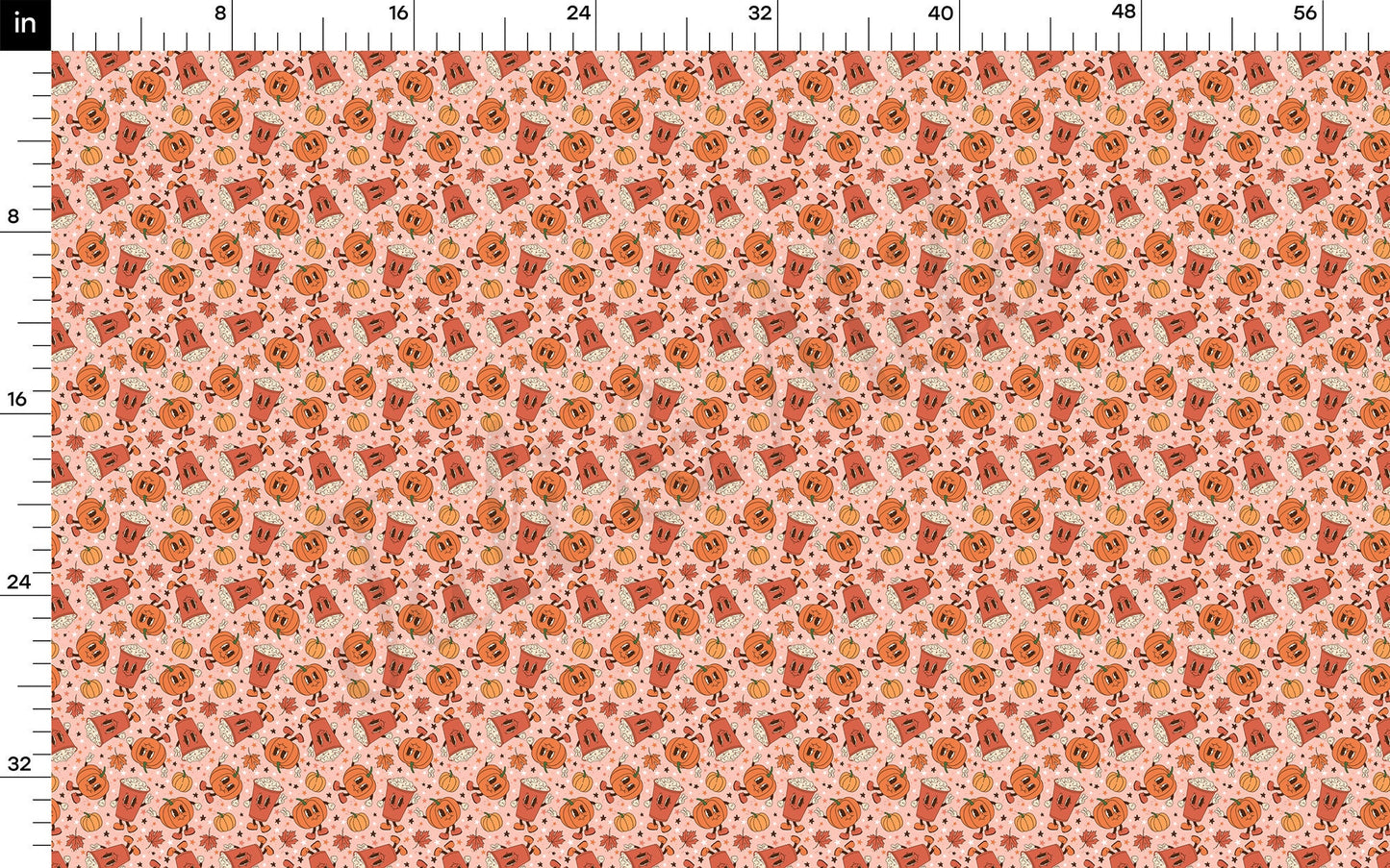 Pumpkin Bullet Textured Fabric AA994