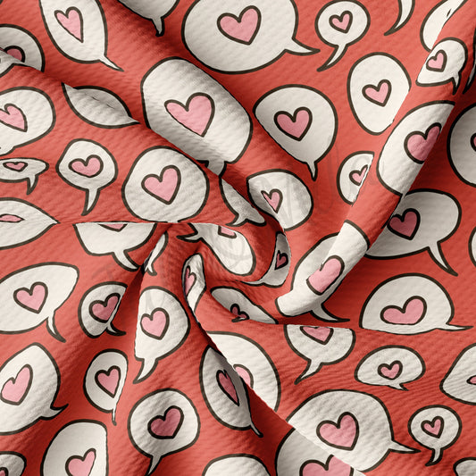 Valentines Day  Bullet Textured Fabric  AA1007