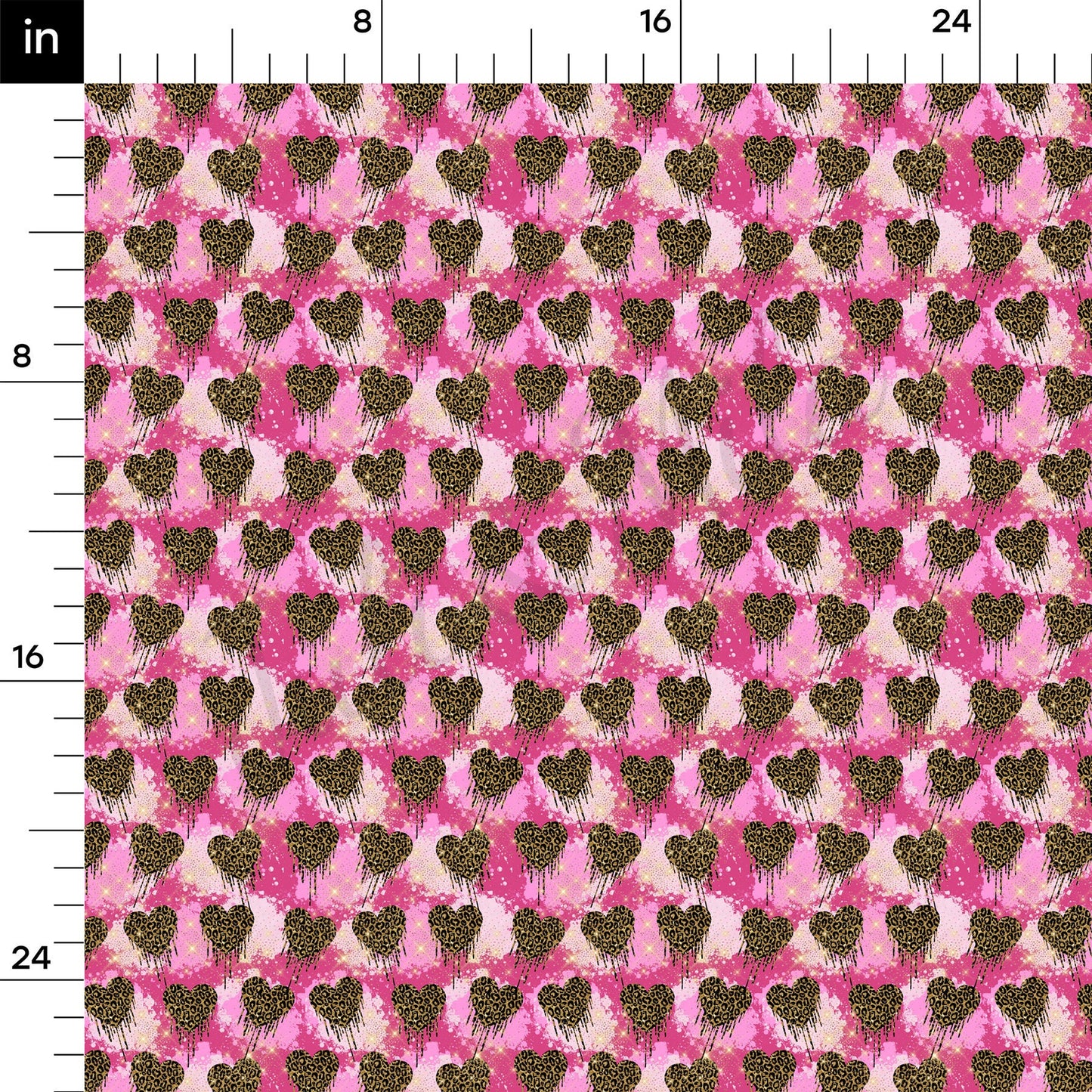 Valentines Day Bullet Textured Fabric AA1018