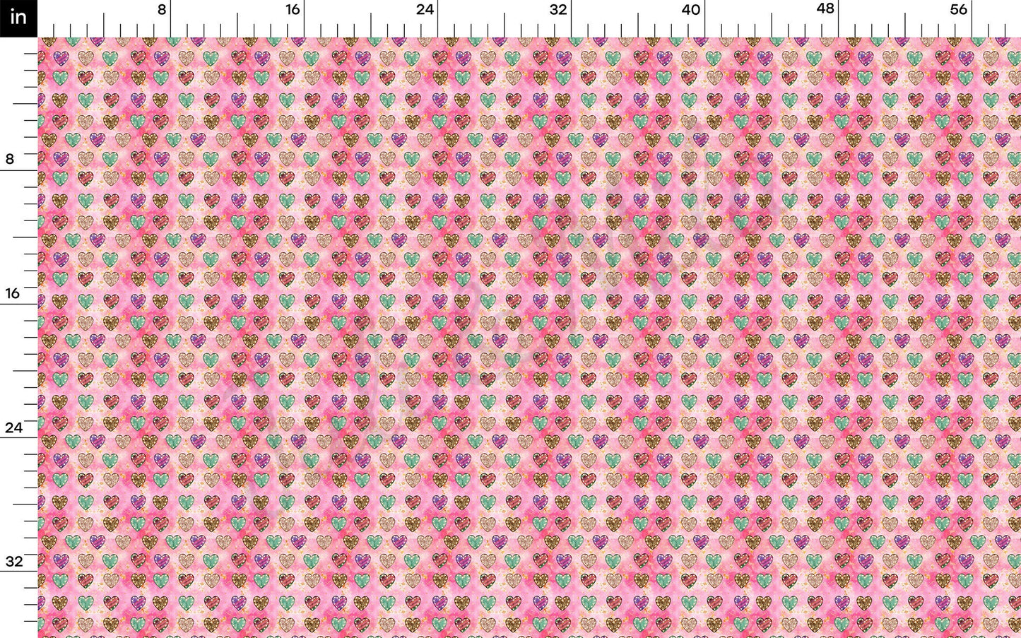 Valentines Day Bullet Textured Fabric A1027
