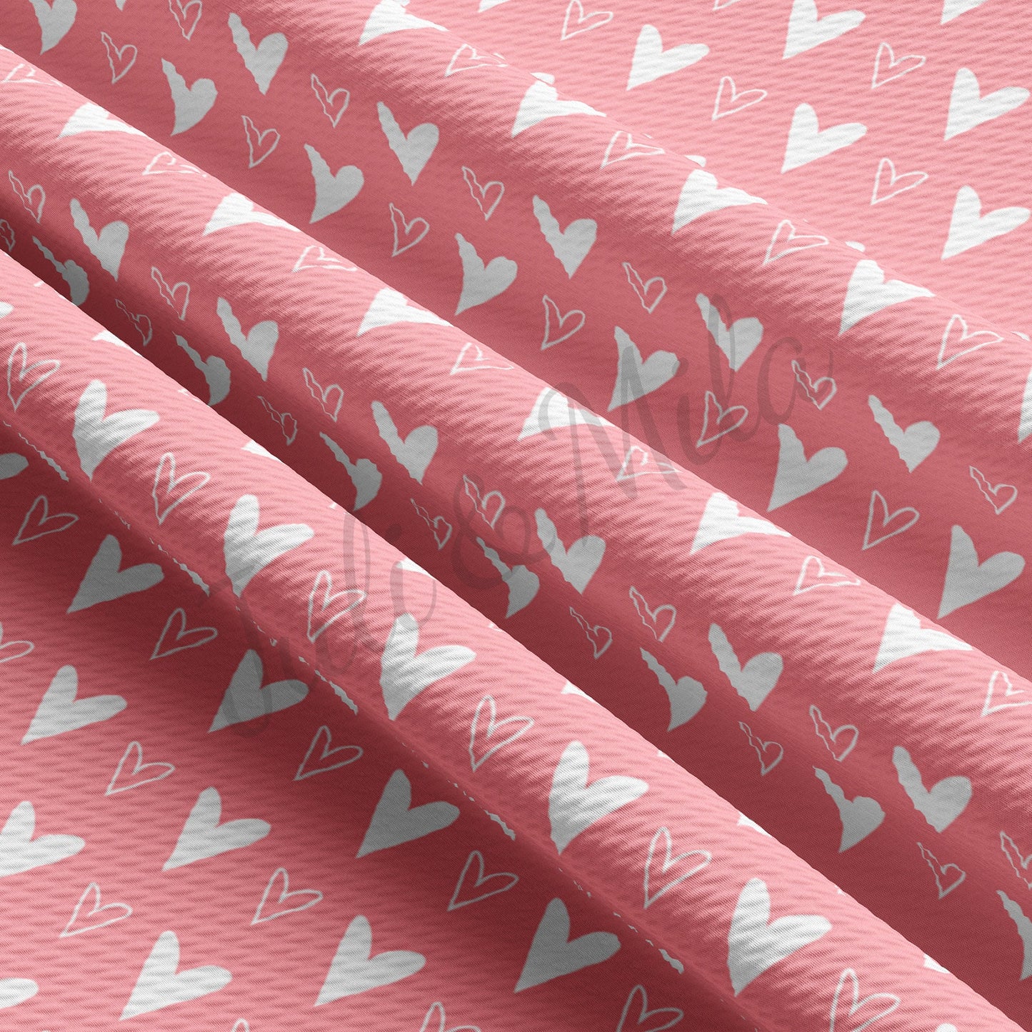 Valentines Day Bullet Textured Fabric AA1056