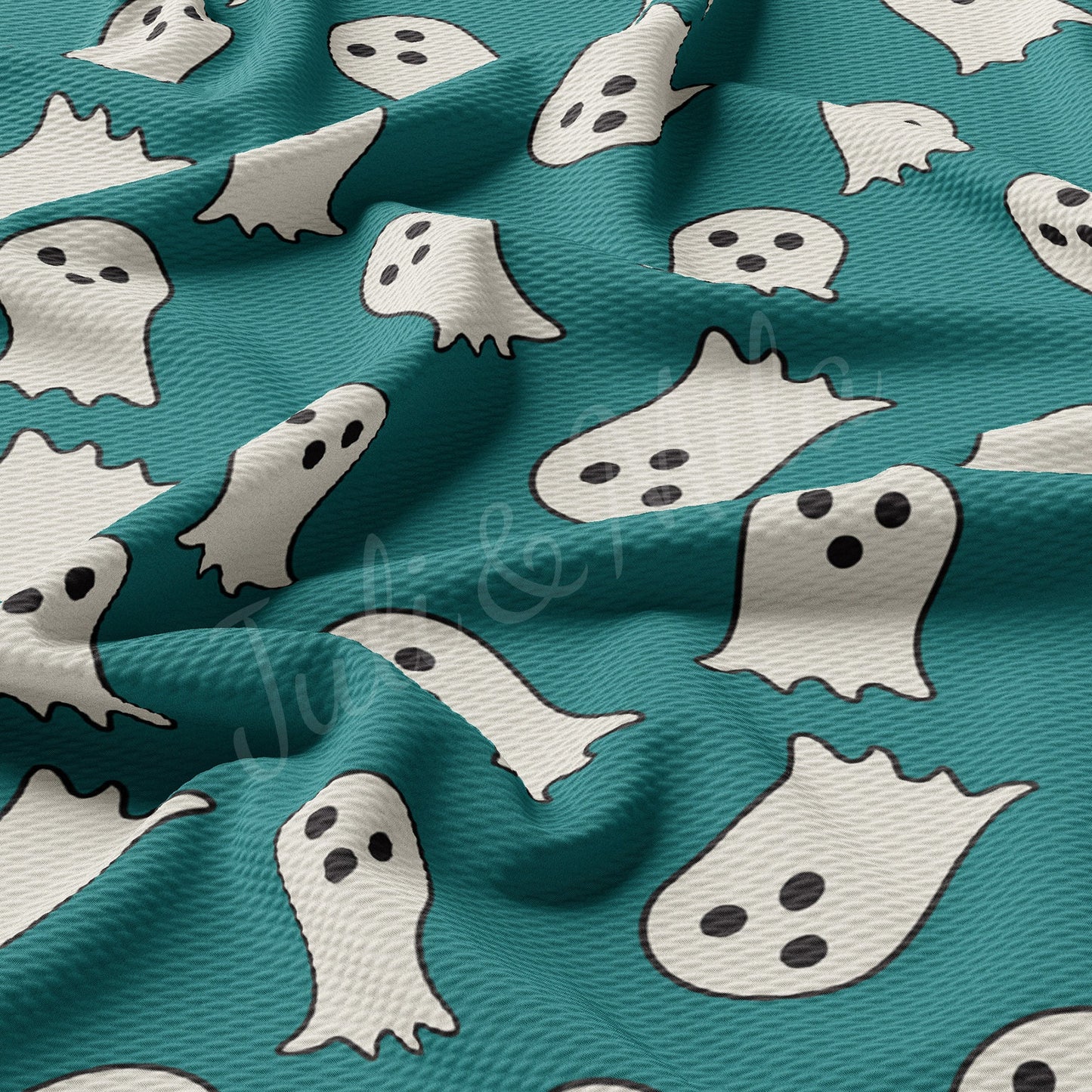 Halloween Ghost  Bullet Textured Fabric AA1062