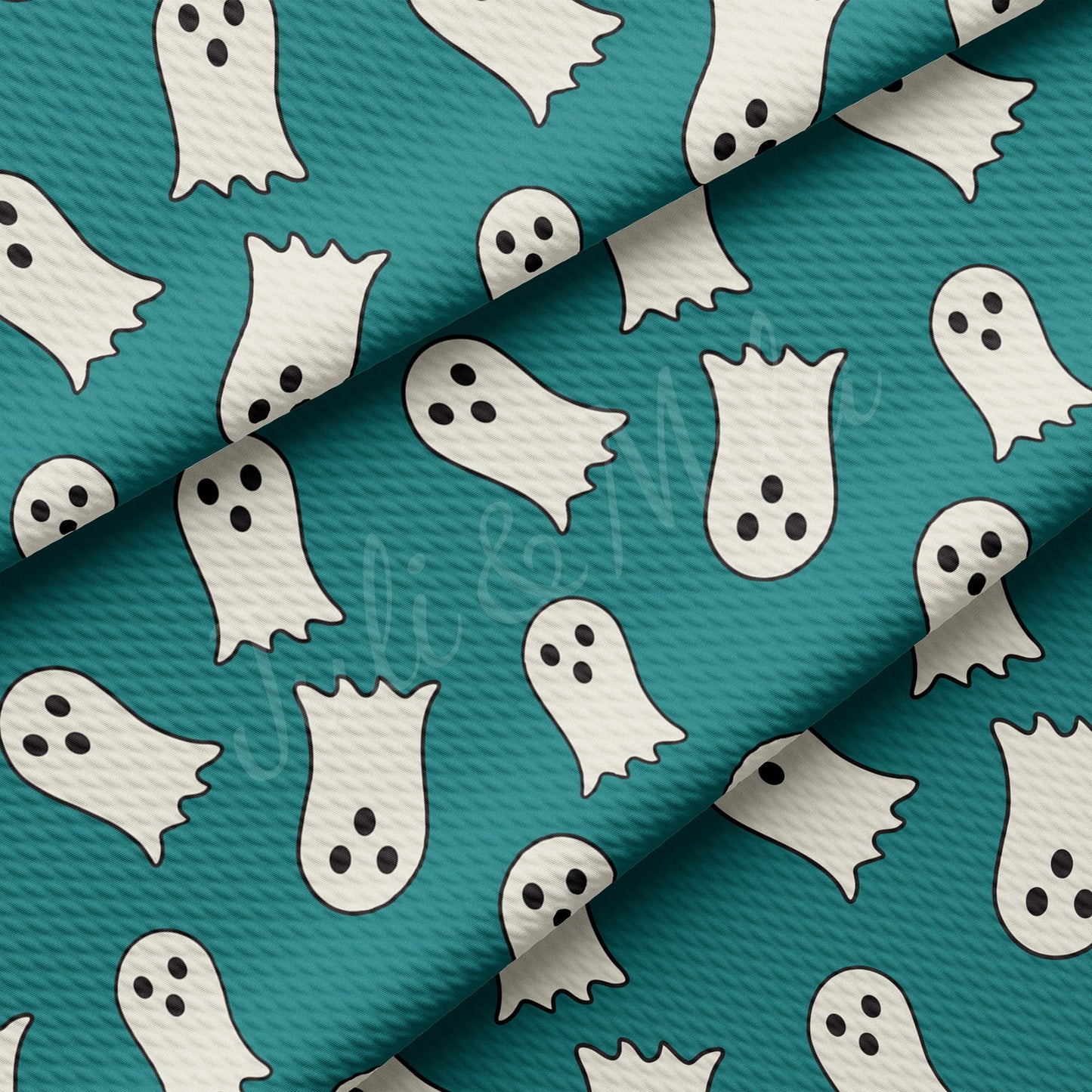 Halloween Ghost  Bullet Textured Fabric AA1062