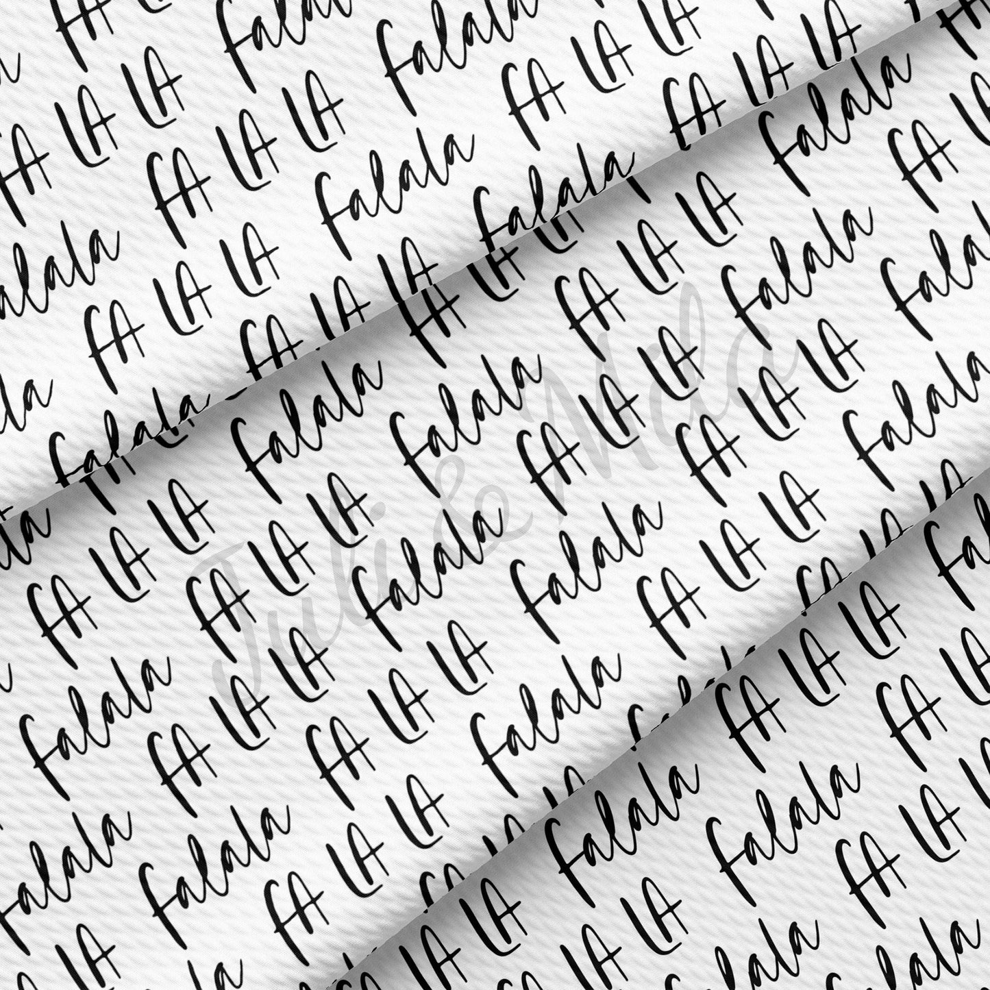 Christmas Fa la la Bullet Textured Fabric AA1068