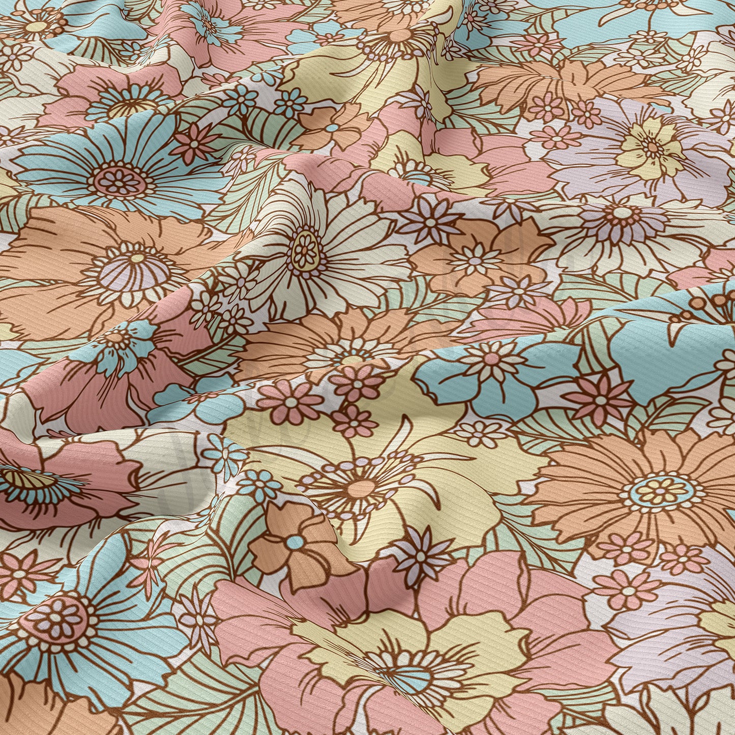 Rib Knit Fabric  RBK611