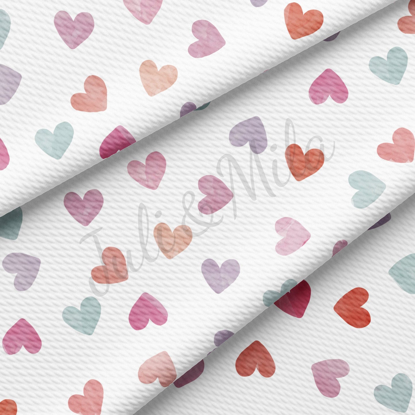 Valentines Day Bullet Textured Fabric  AA1099