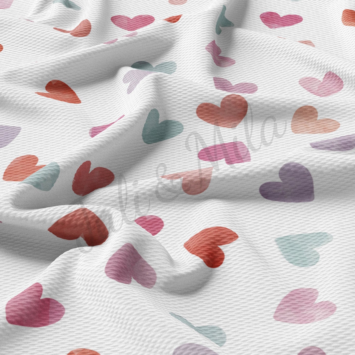 Valentines Day Bullet Textured Fabric  AA1099
