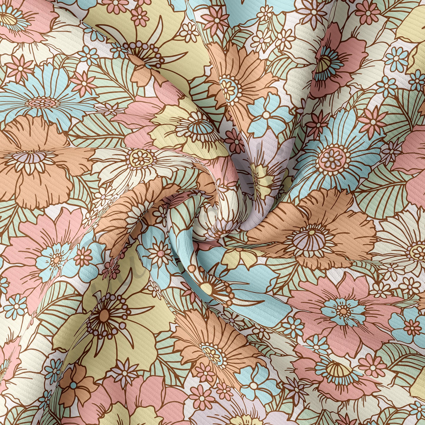 Rib Knit Fabric  RBK611