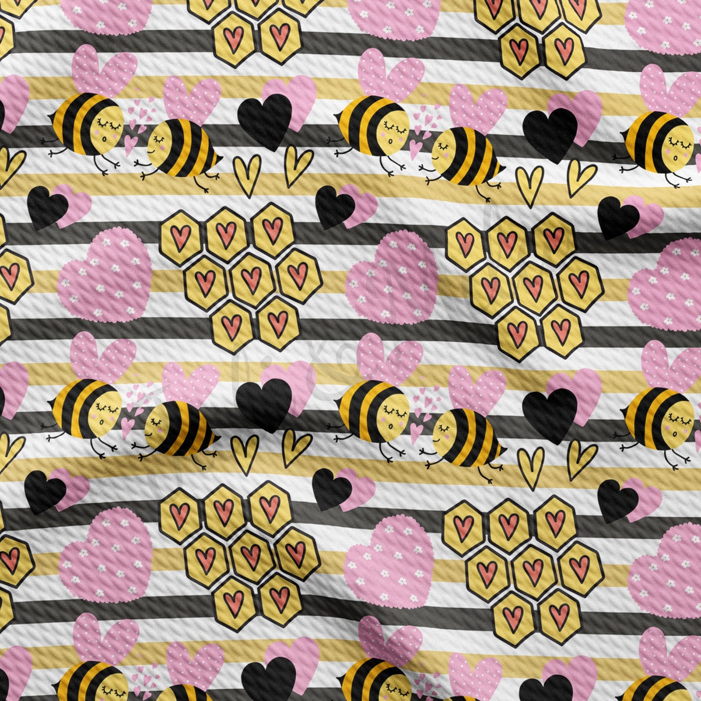 Valentines Day  Bullet Textured Fabric AA1135