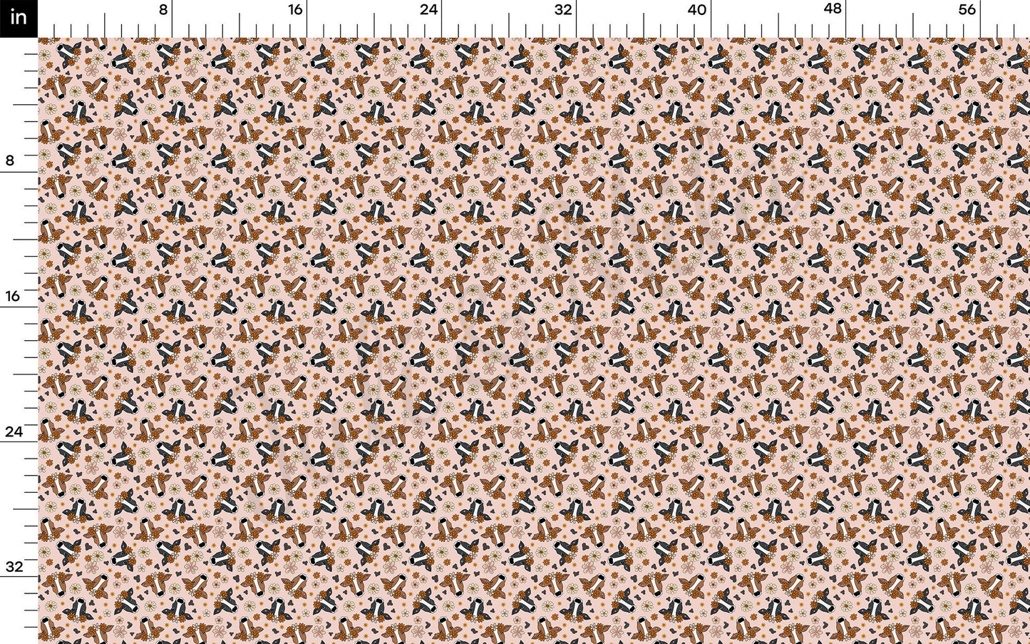 Cow Bullet Textured Fabric AA1157