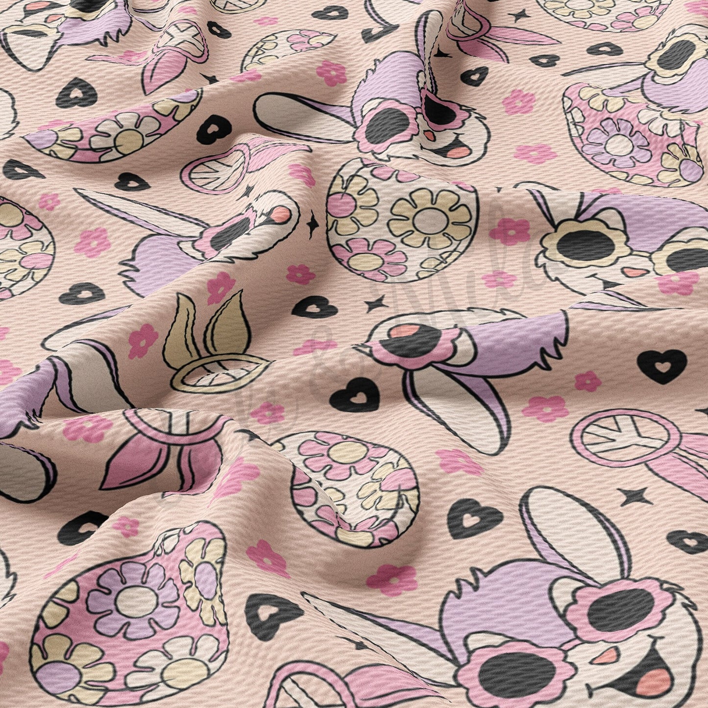 Easter Textured Fabric AA1162