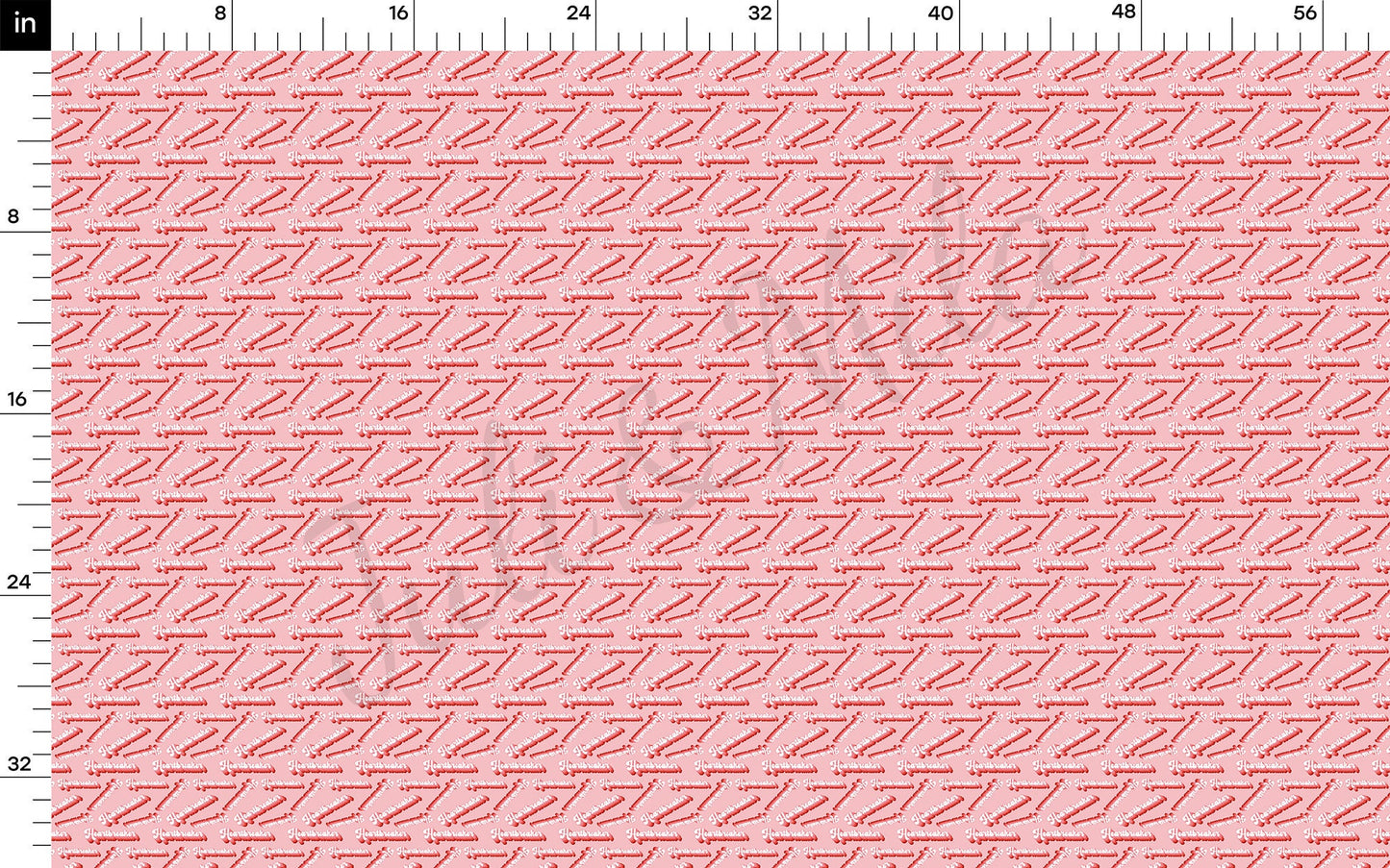 Valentines Day  Bullet Textured Fabric AA1179