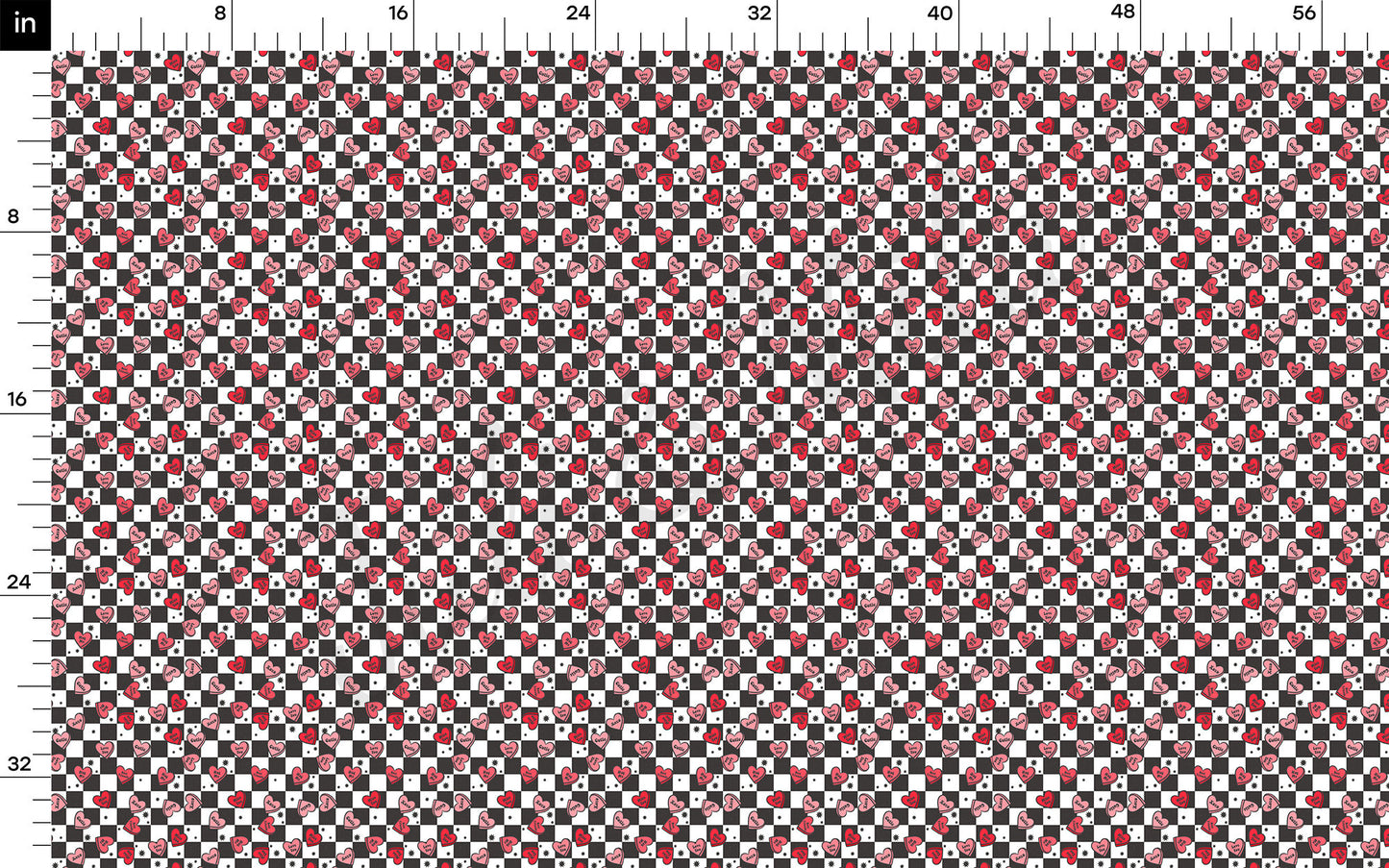 Valentines Day Bullet Textured Fabric  AA1181