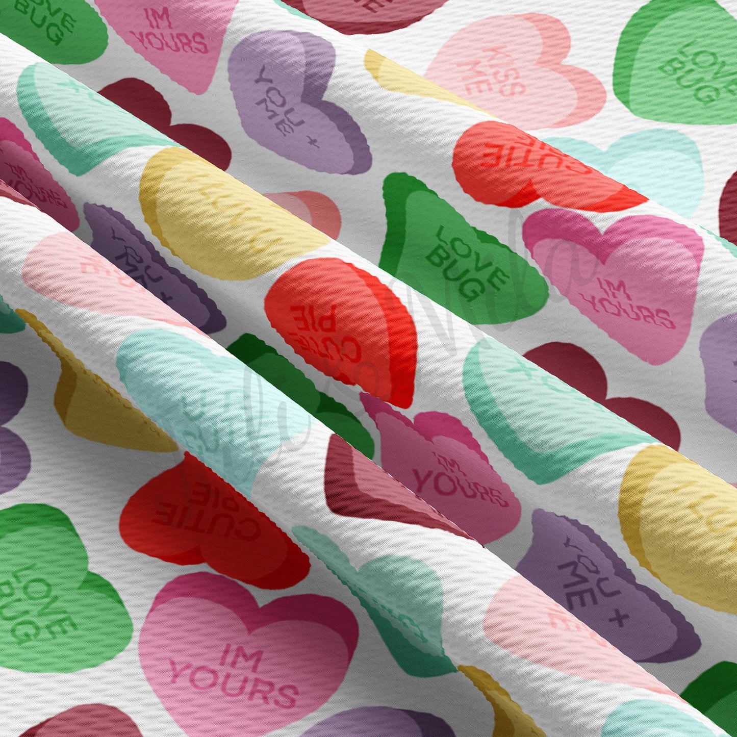 Valentines Day  Bullet Textured Fabric  AA1184