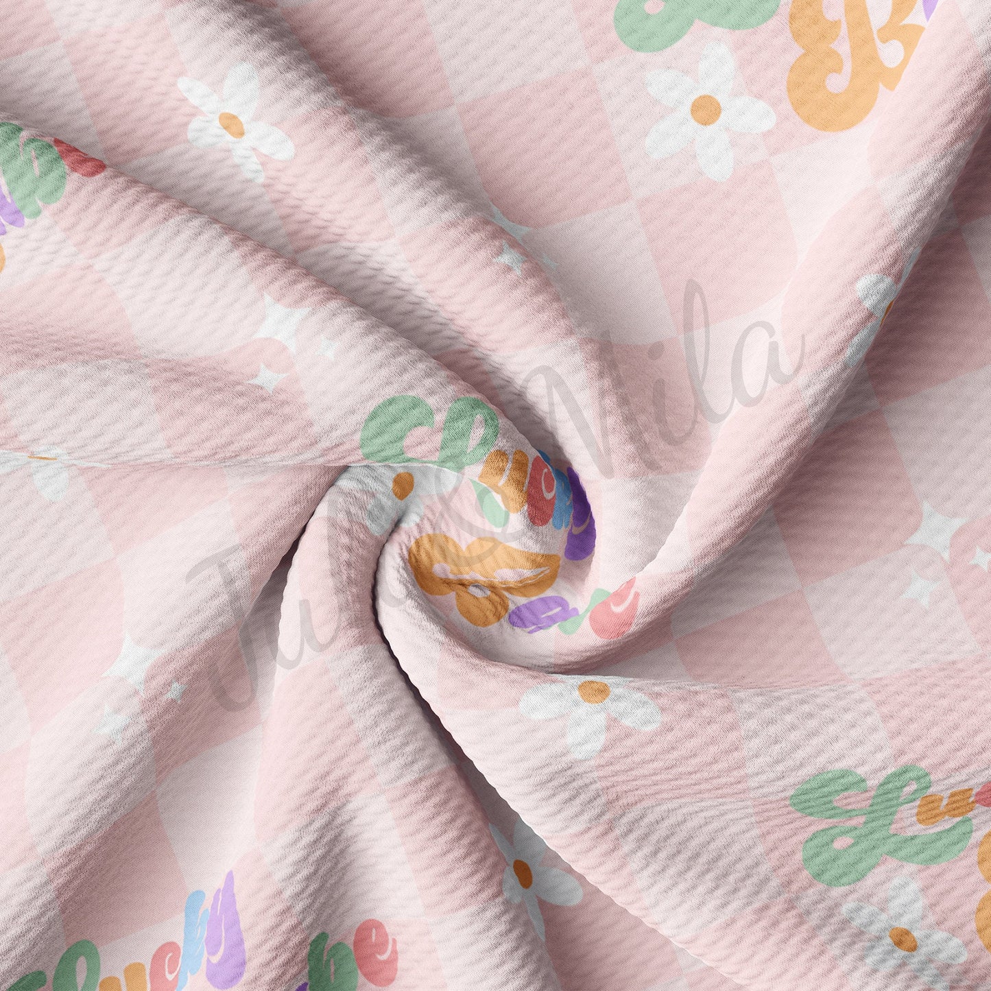 Lucky Babe St Patricks Day Bullet Fabric  AA1190