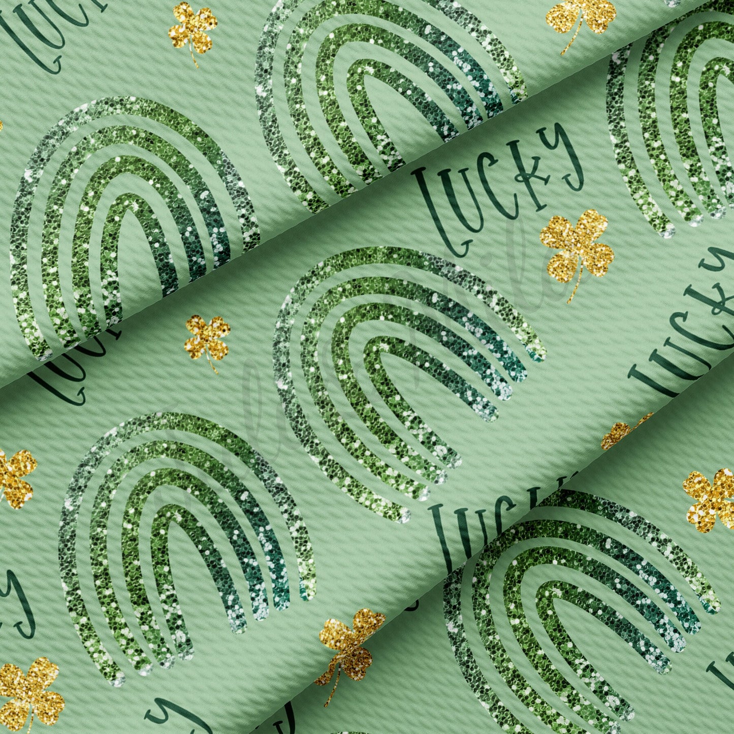 St. Patricks Day  Bullet Textured Fabric AA1193