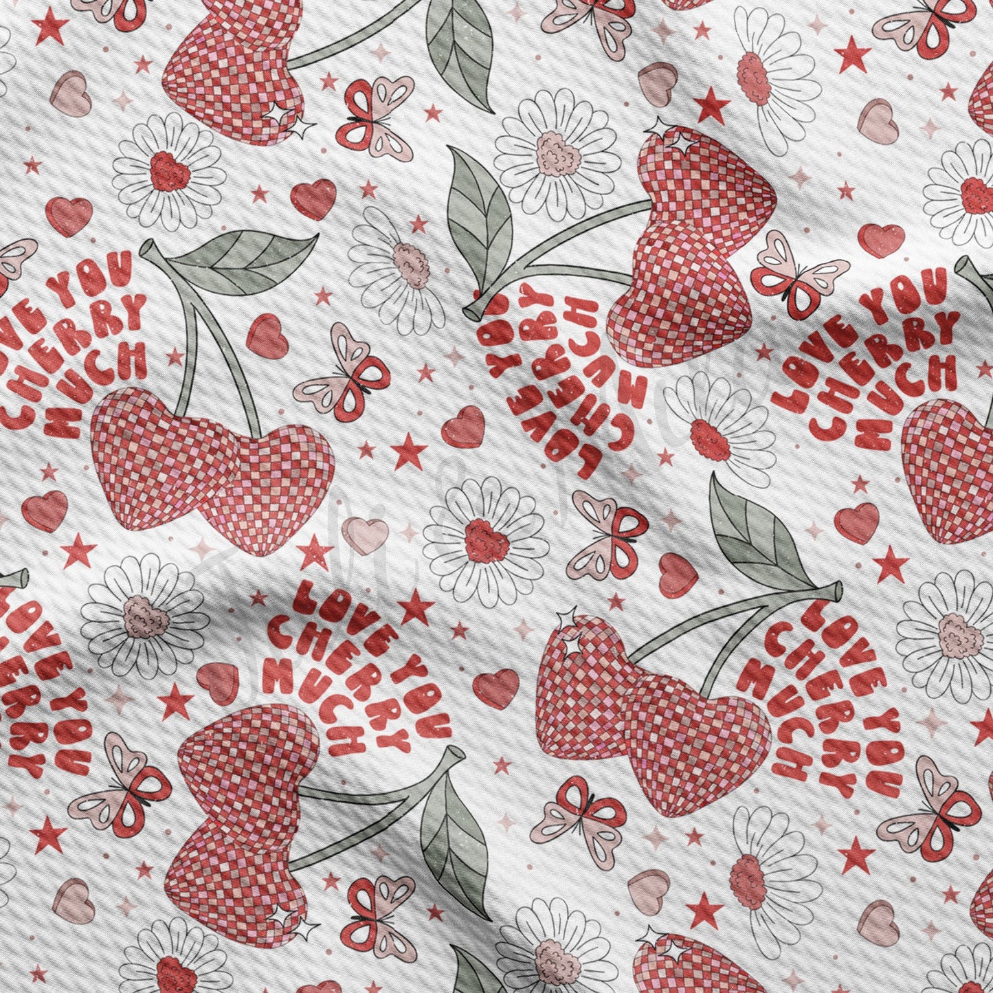 Valentines Day  Bullet Textured Fabric  AA1197