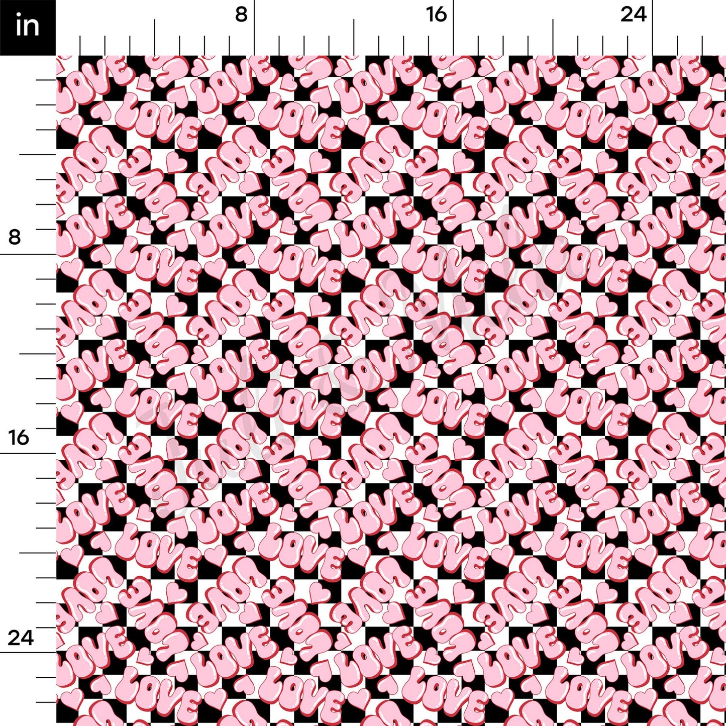 Valentines Day Bullet Textured Fabric AA1200