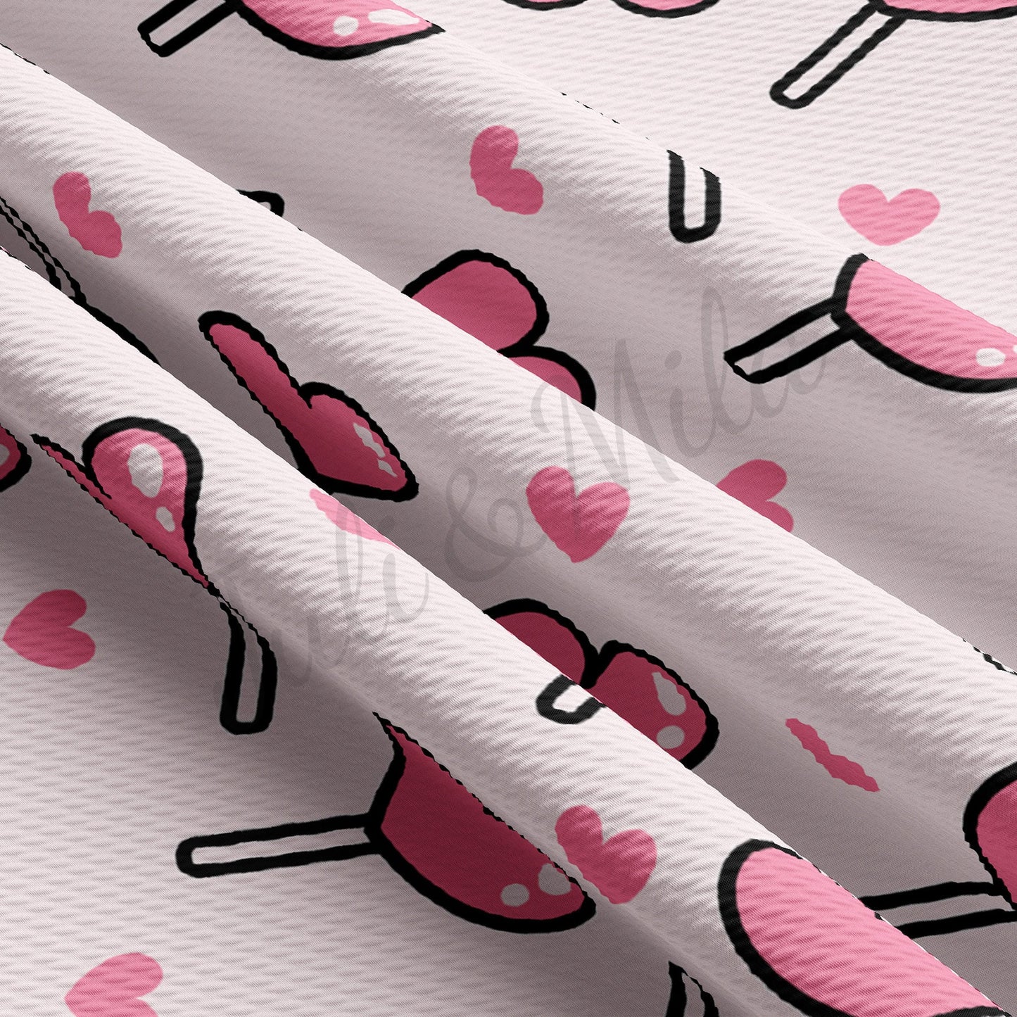 Valentines Day  Bullet Textured Fabric AA1201
