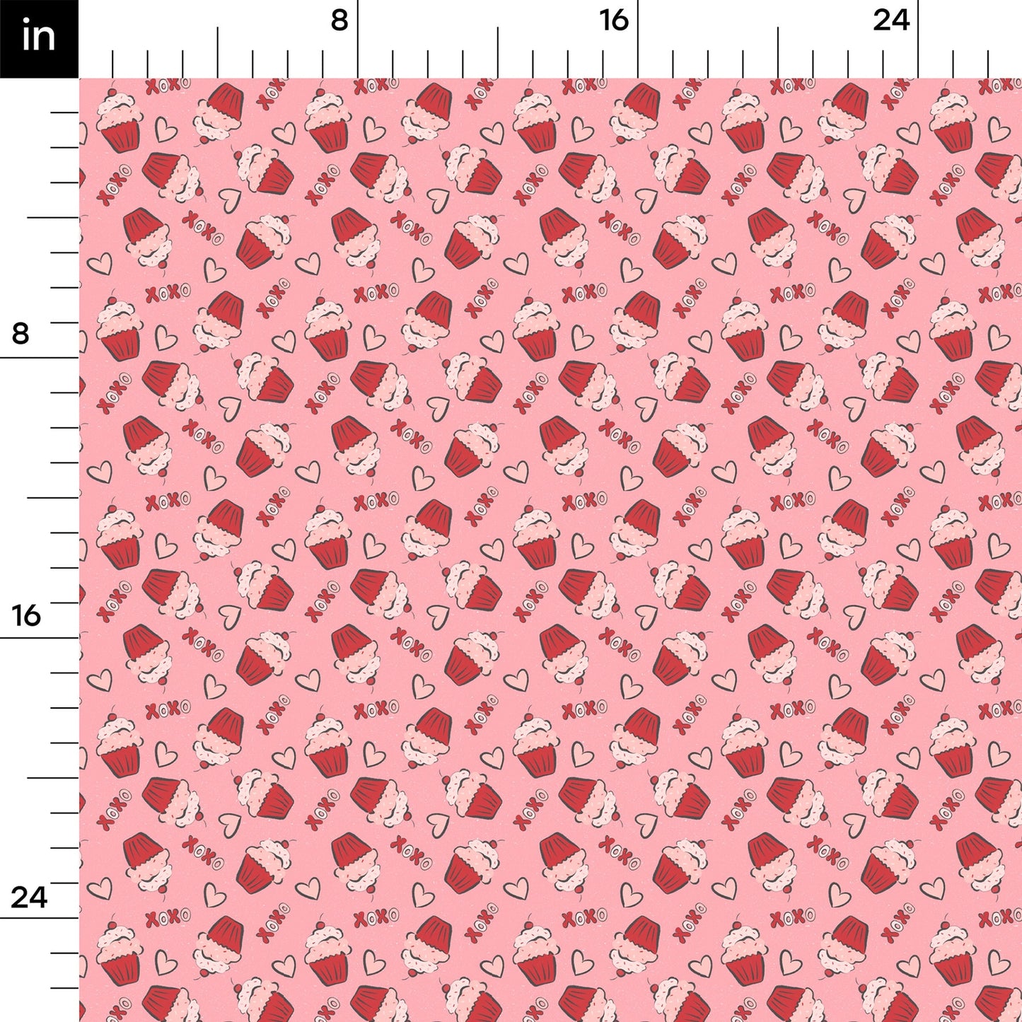 Valentines Day  Bullet Textured Fabric AA1216
