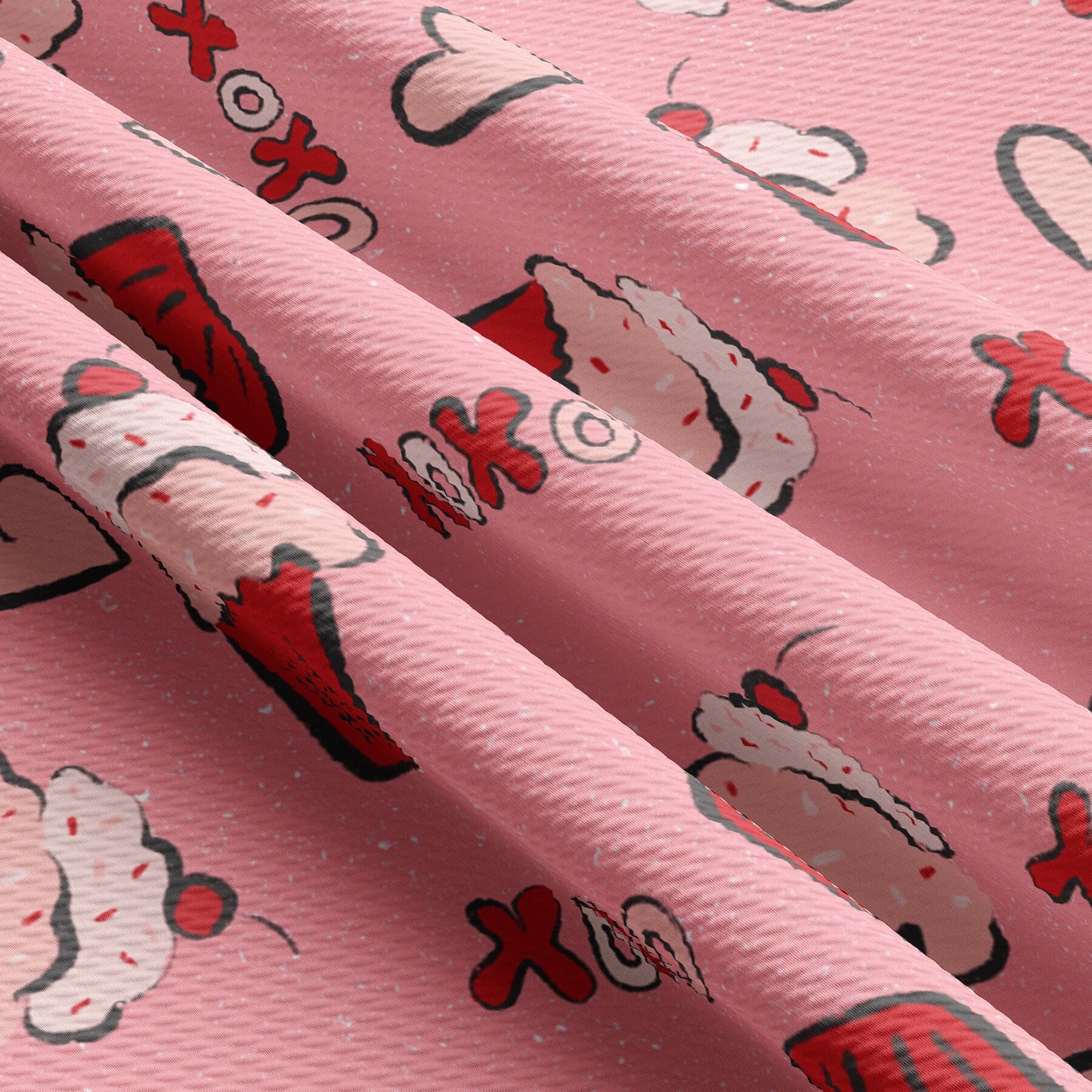 Valentines Day  Bullet Textured Fabric AA1216