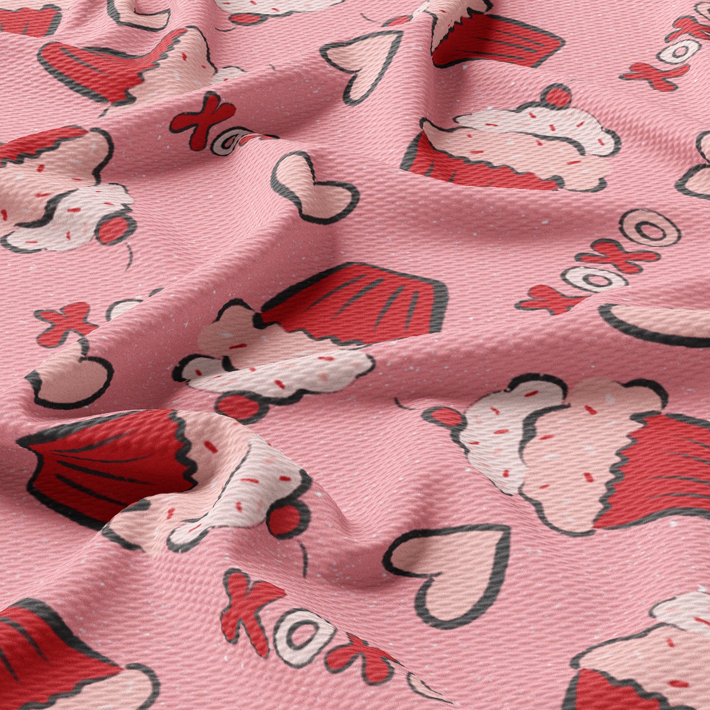 Valentines Day  Bullet Textured Fabric AA1216