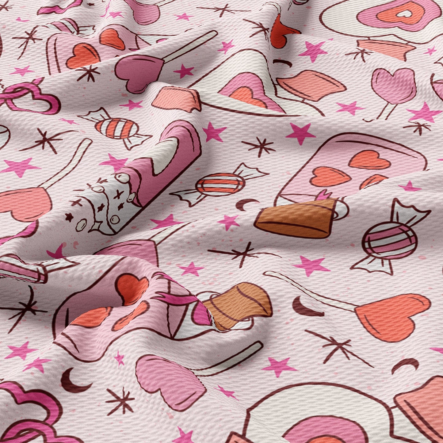 Valentines Day  Bullet Textured Fabric  AA1218