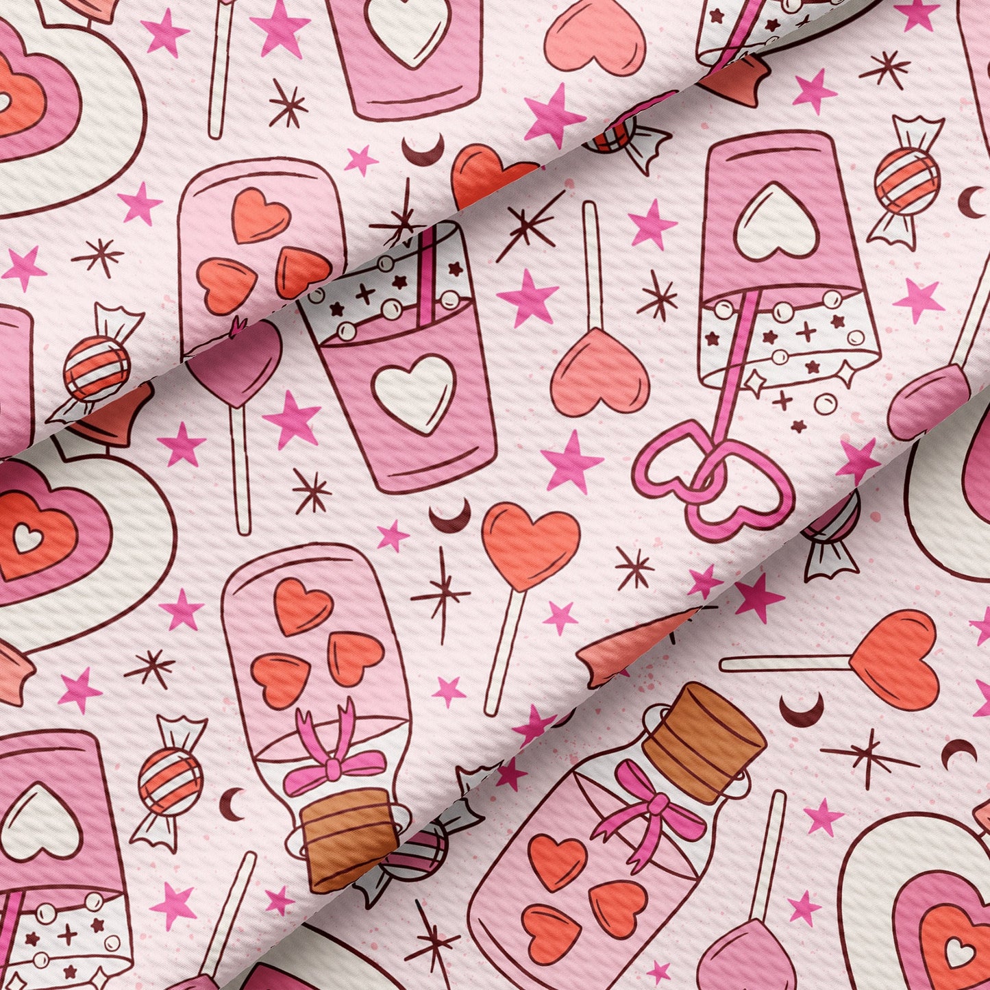 Valentines Day  Bullet Textured Fabric  AA1218