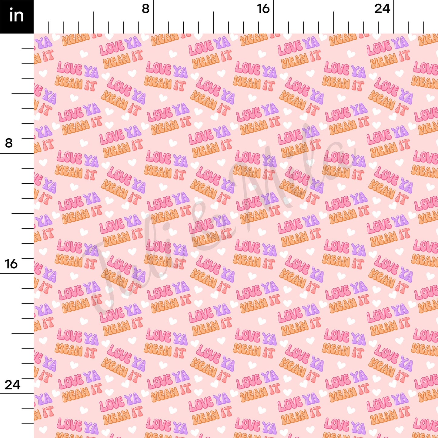 Valentines Day  Bullet Textured Fabric   AA1221