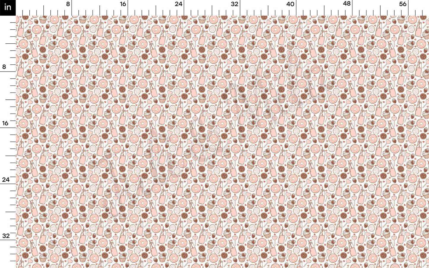 Valentines Day  Bullet Textured Fabric  AA1222