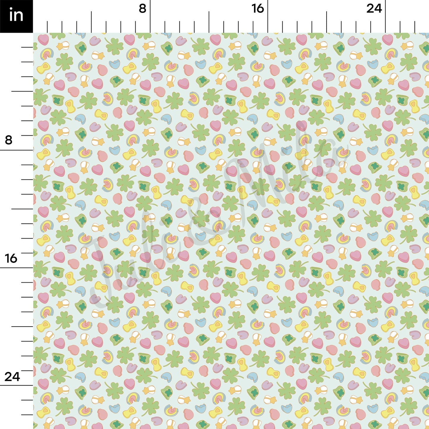 St. Patricks Day Bullet Textured Fabric AA1236