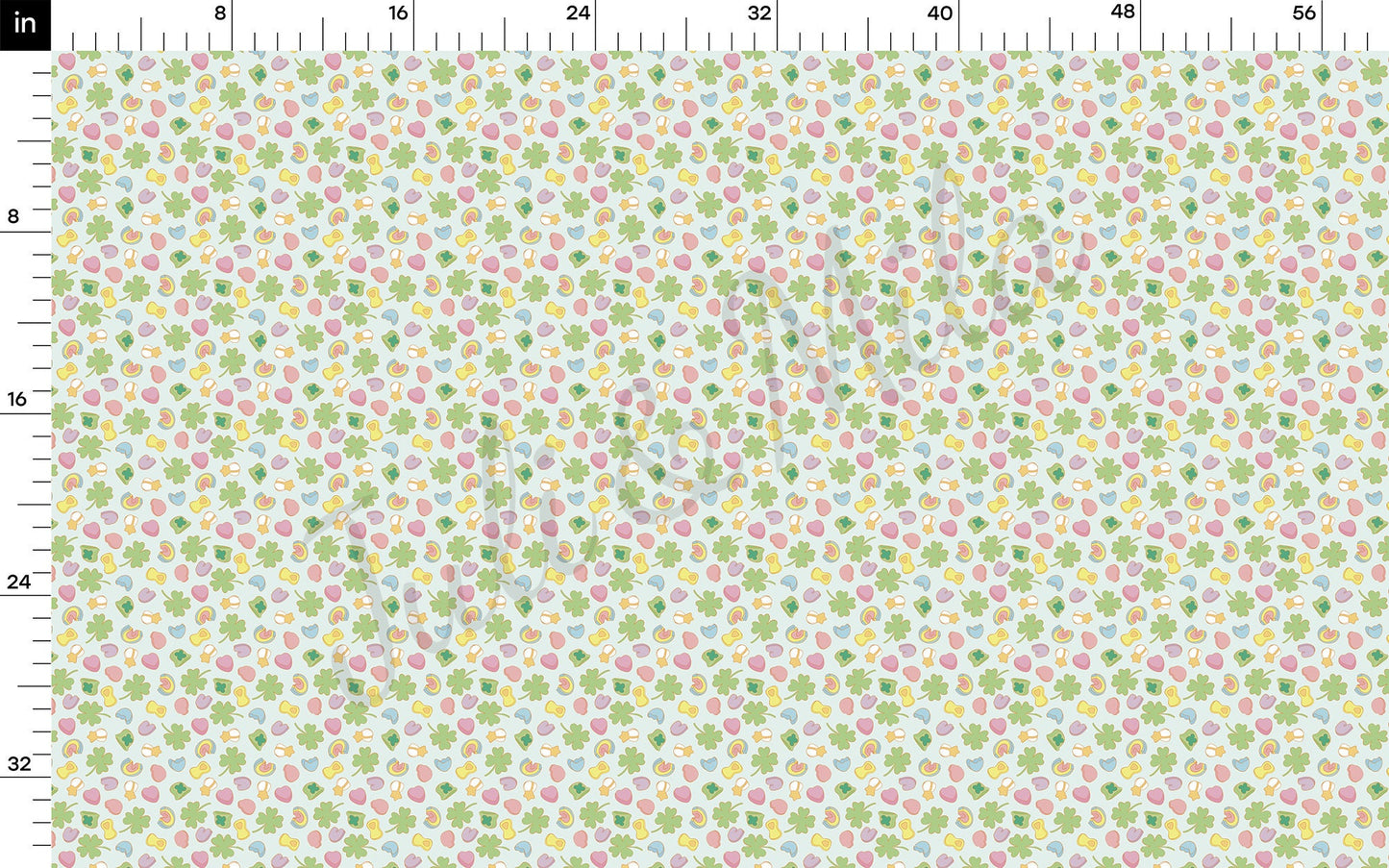 St. Patricks Day Bullet Textured Fabric AA1236