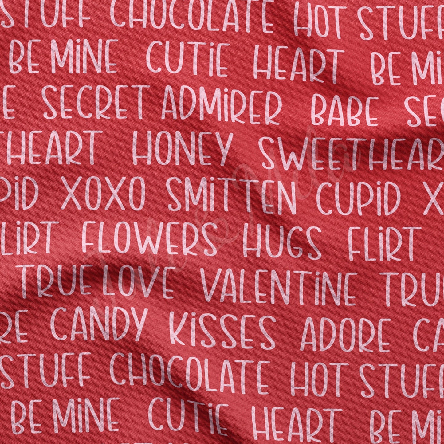 Valentines Day  Bullet Textured Fabric AA1244