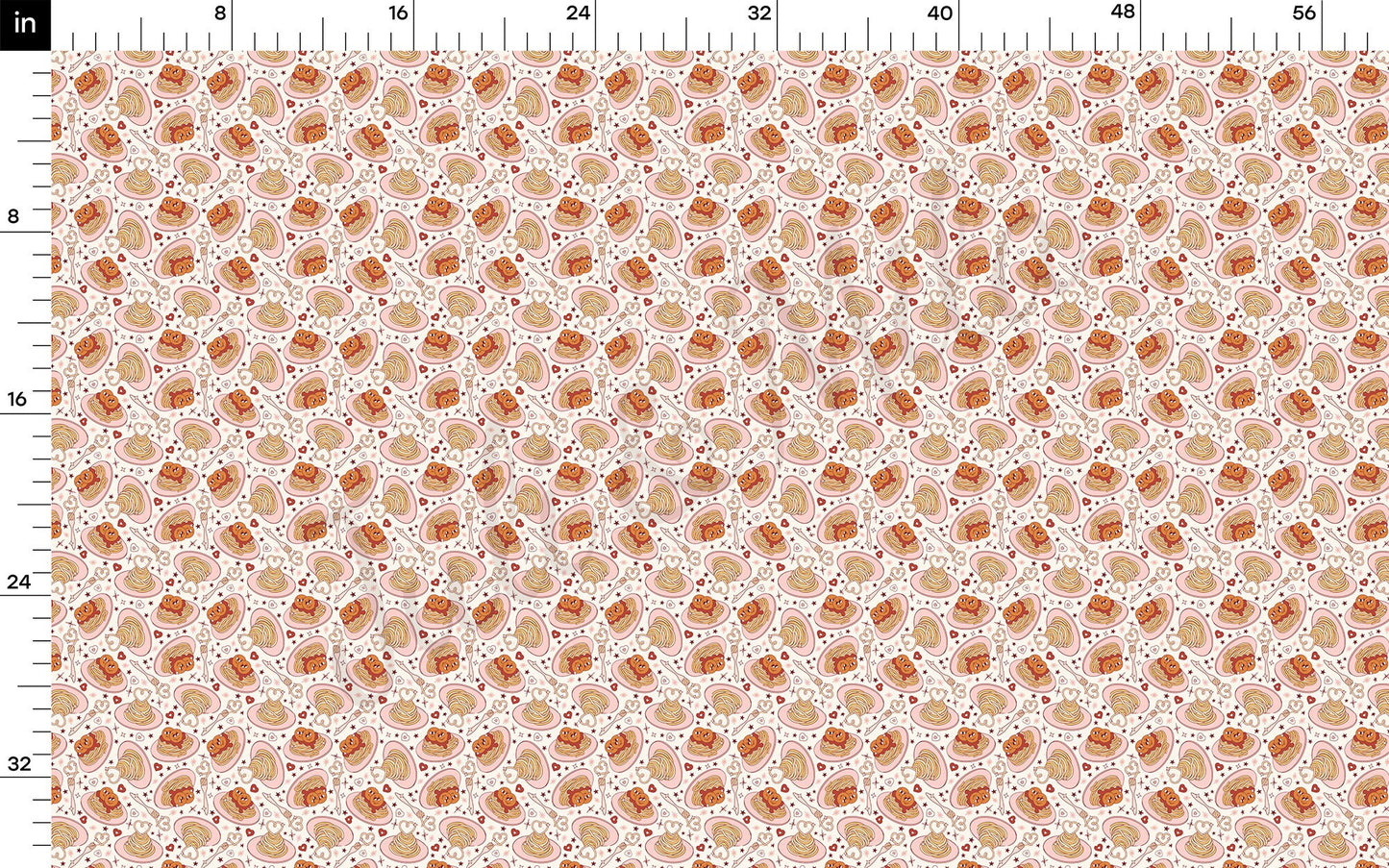 Valentines Day Bullet Textured Fabric AA1261