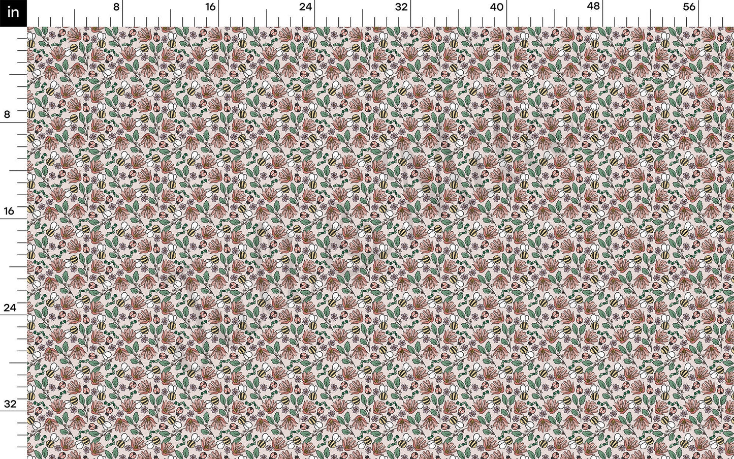 Bees Bullet Textured Fabric  AA1122