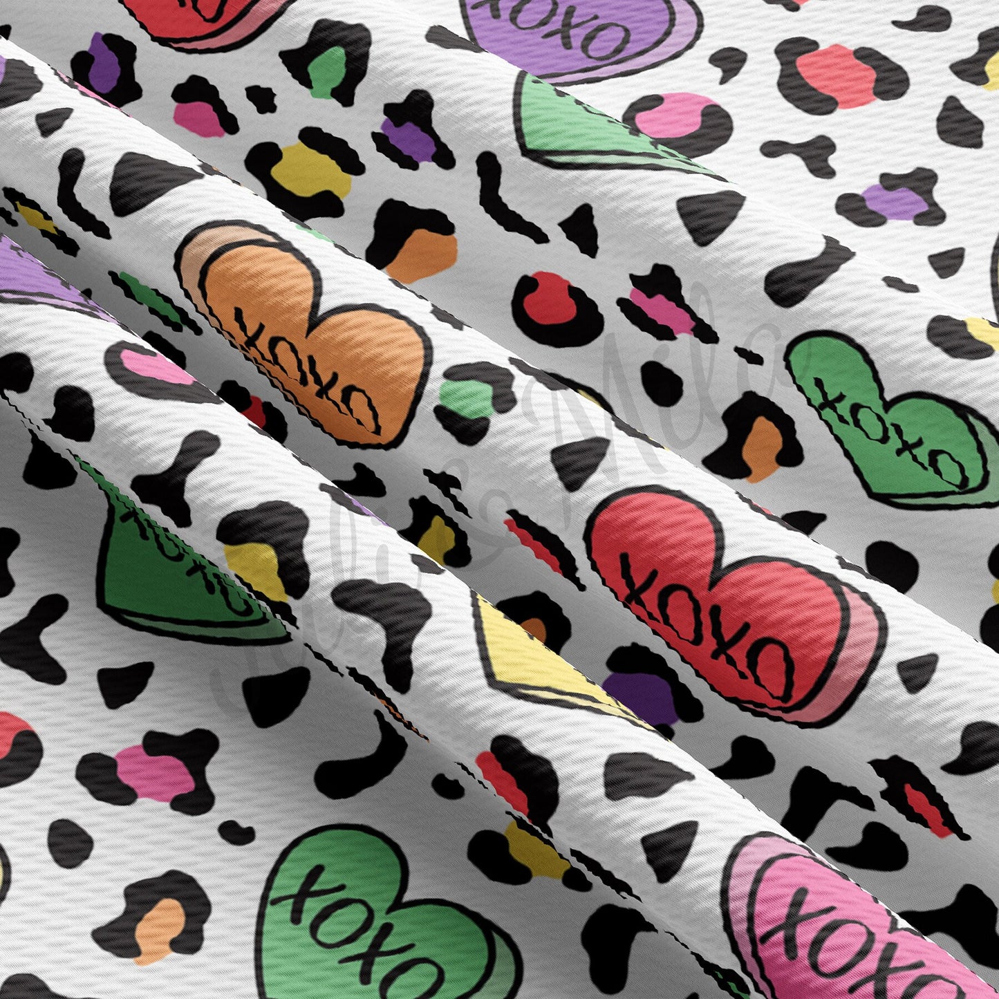 Valentines Day Bullet Textured Fabric AA1270